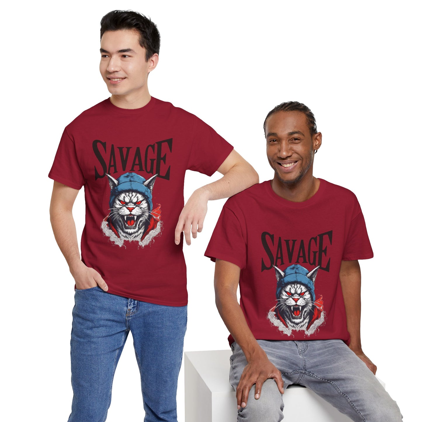 Chat japonais Oni Savage - T-shirt de sport Flashlander