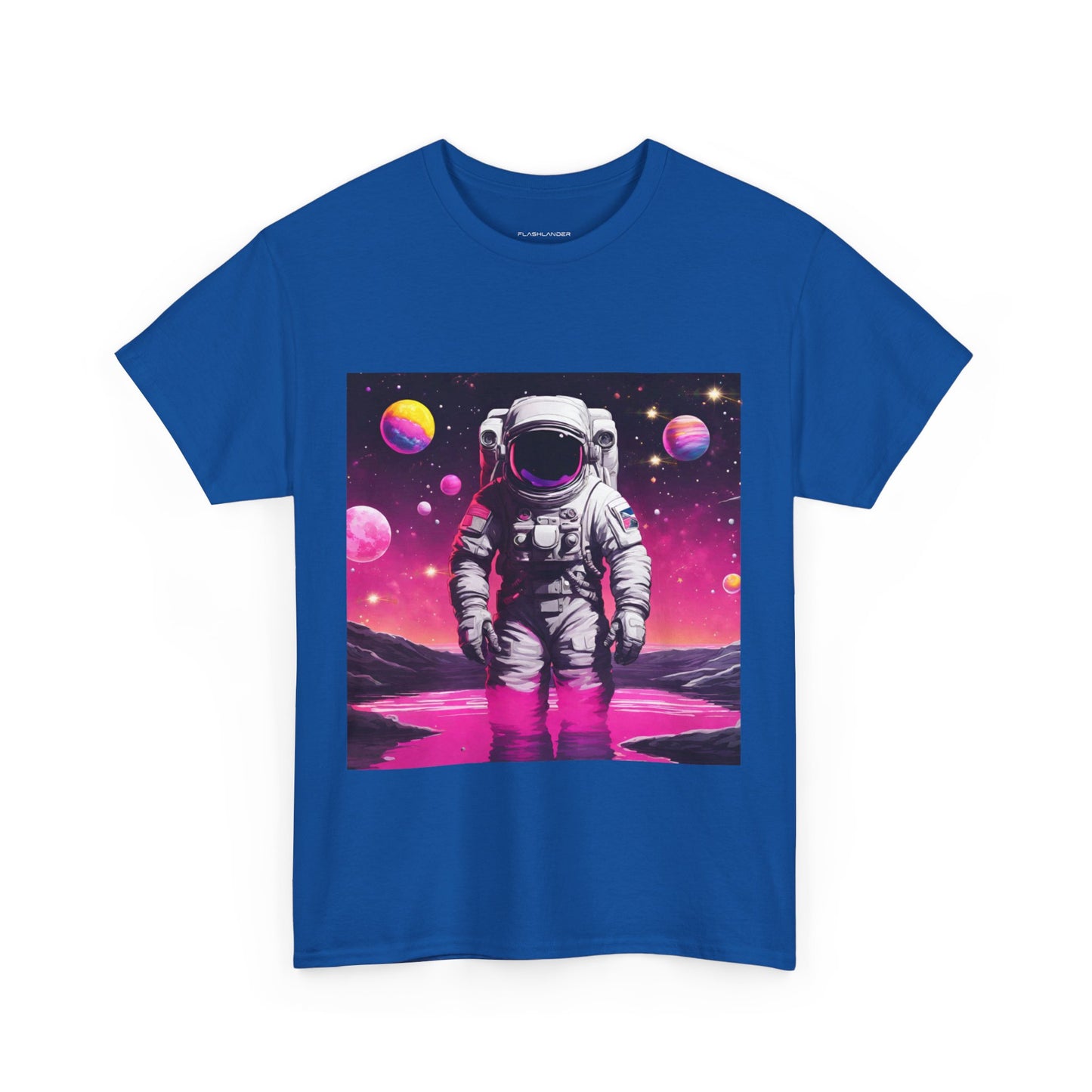 Astronaut Exploring New Worlds Flashlander Gym Shirt