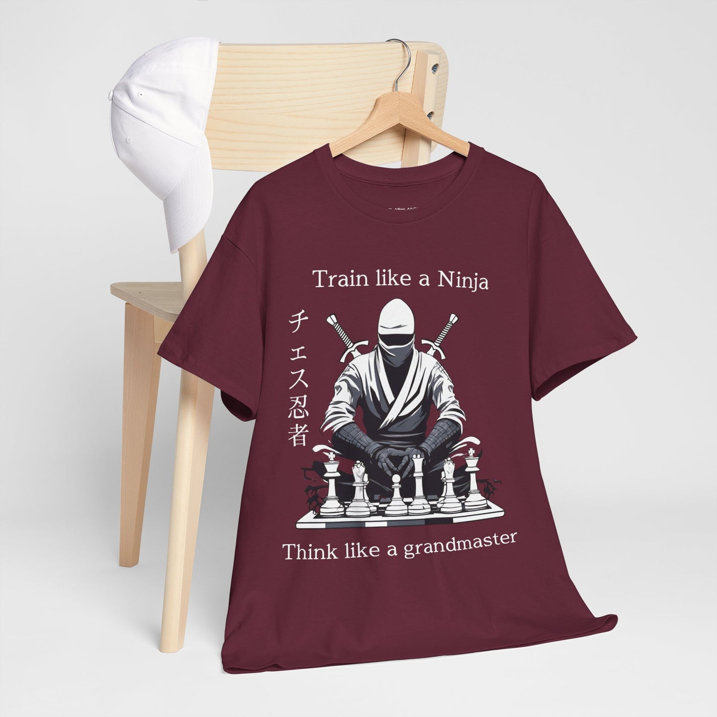 Entraînez-vous comme un ninja, pensez comme un grand maître - T-shirt de sport Flashlander