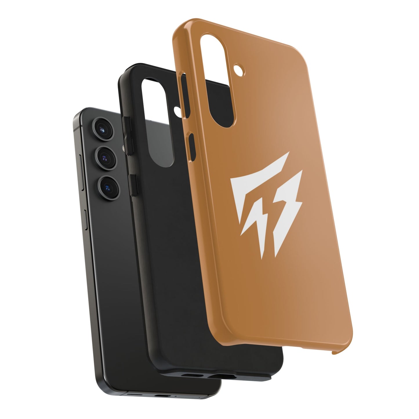 Flashlander Thunders Tough Phone Cases for all Iphone and Samsung Galaxy Light Brown