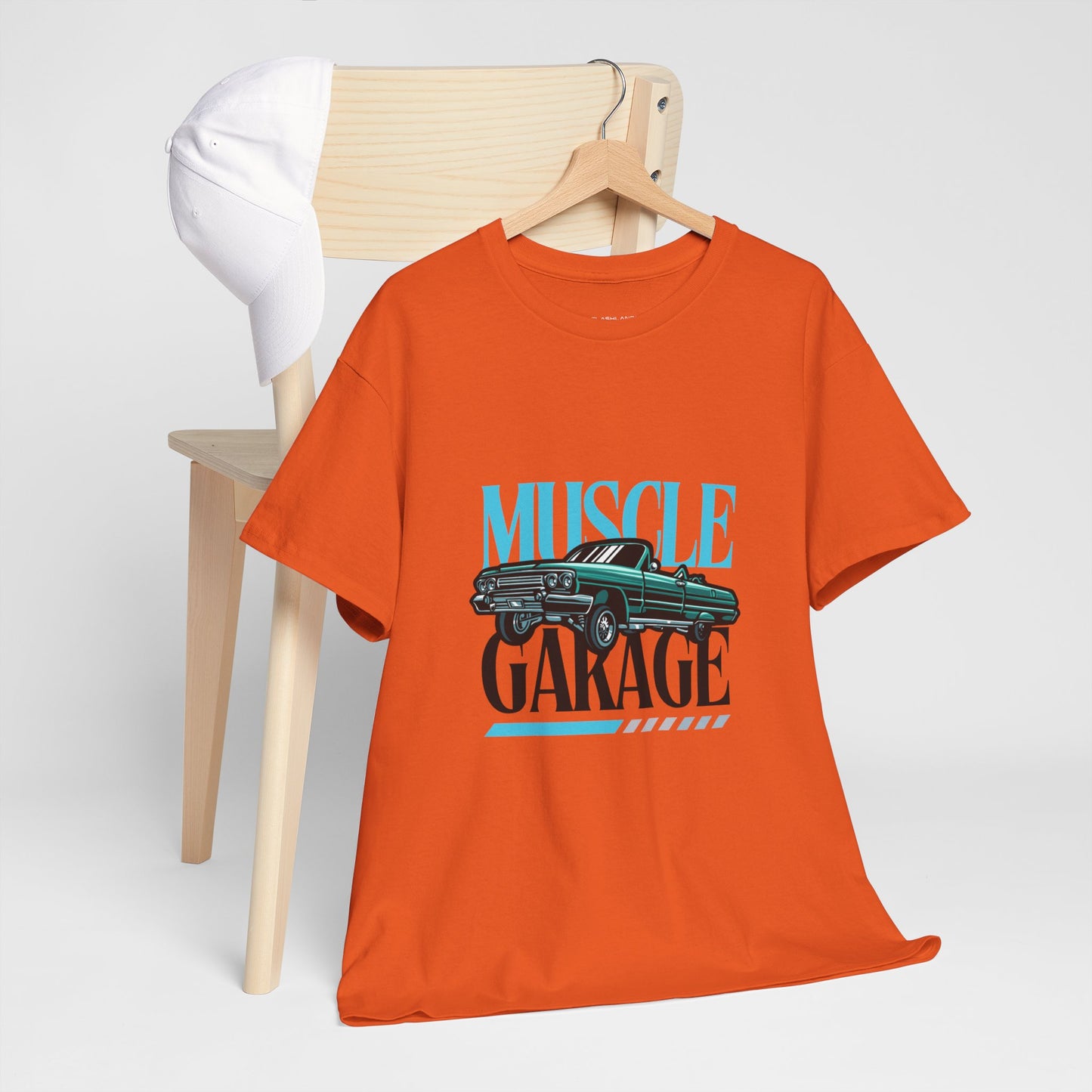 Garage de voitures vintage Muscle - T-shirt de sport Flashlander