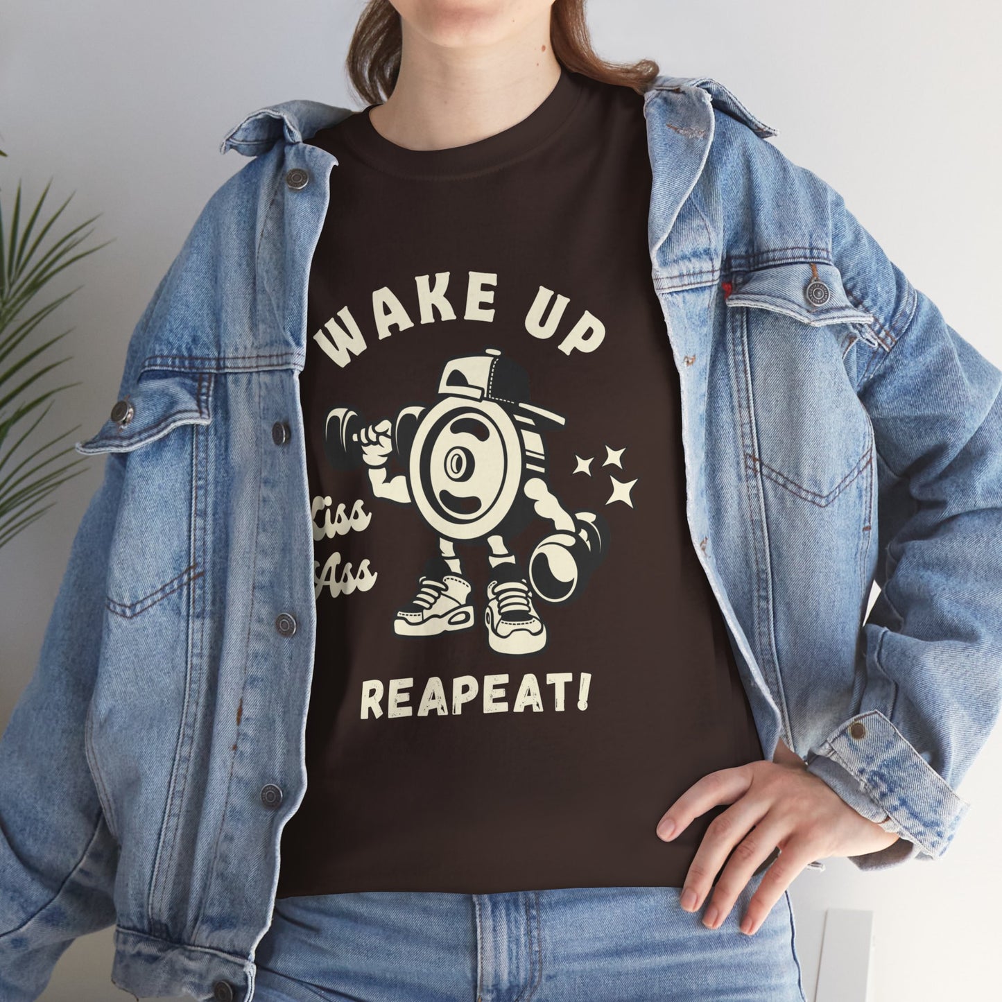 Wake Up Kiss Ass Reapeat - Flashlander Gym Shirt