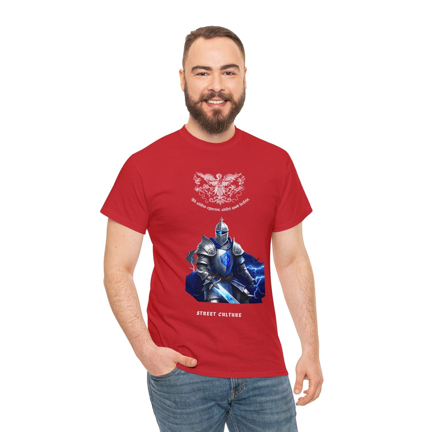 Caballero Templario con Camiseta Thunderblade Flashlander