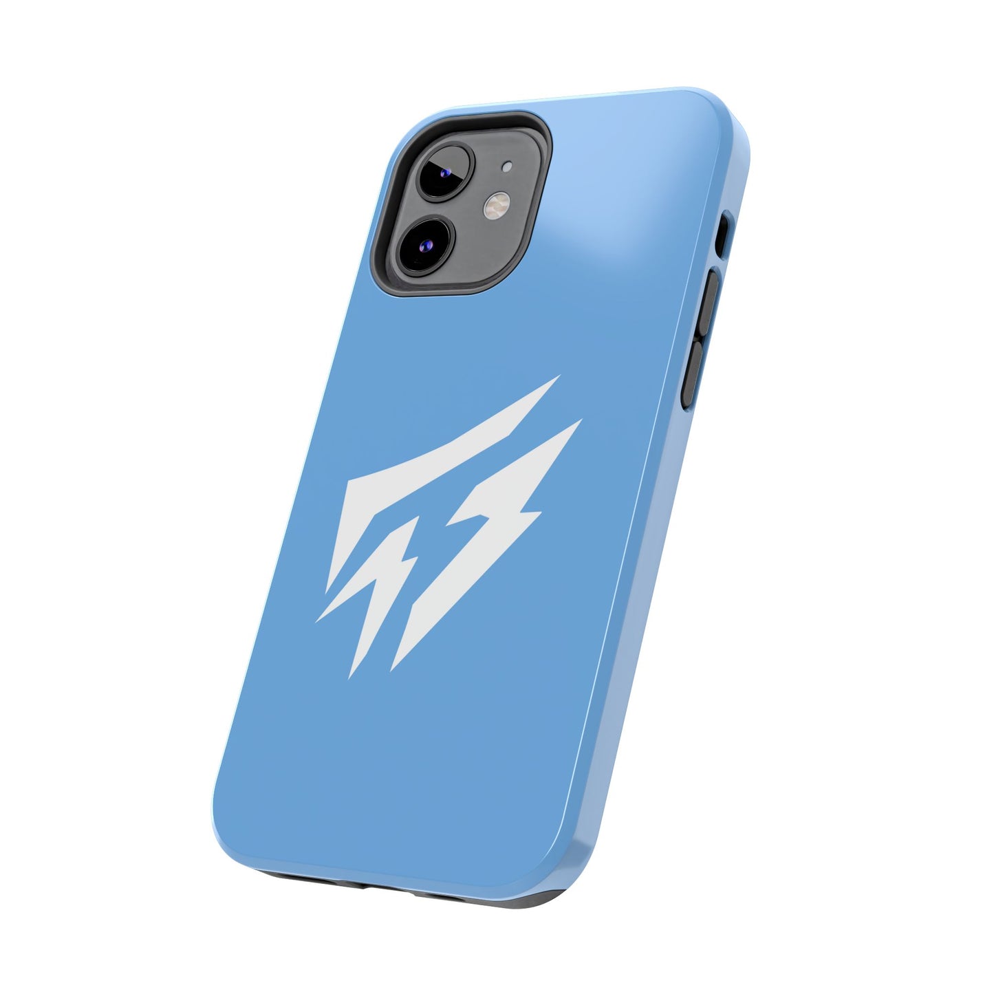 Flashlander Thunders Tough Phone Cases for all Iphone and Samsung Galaxy Light Blue