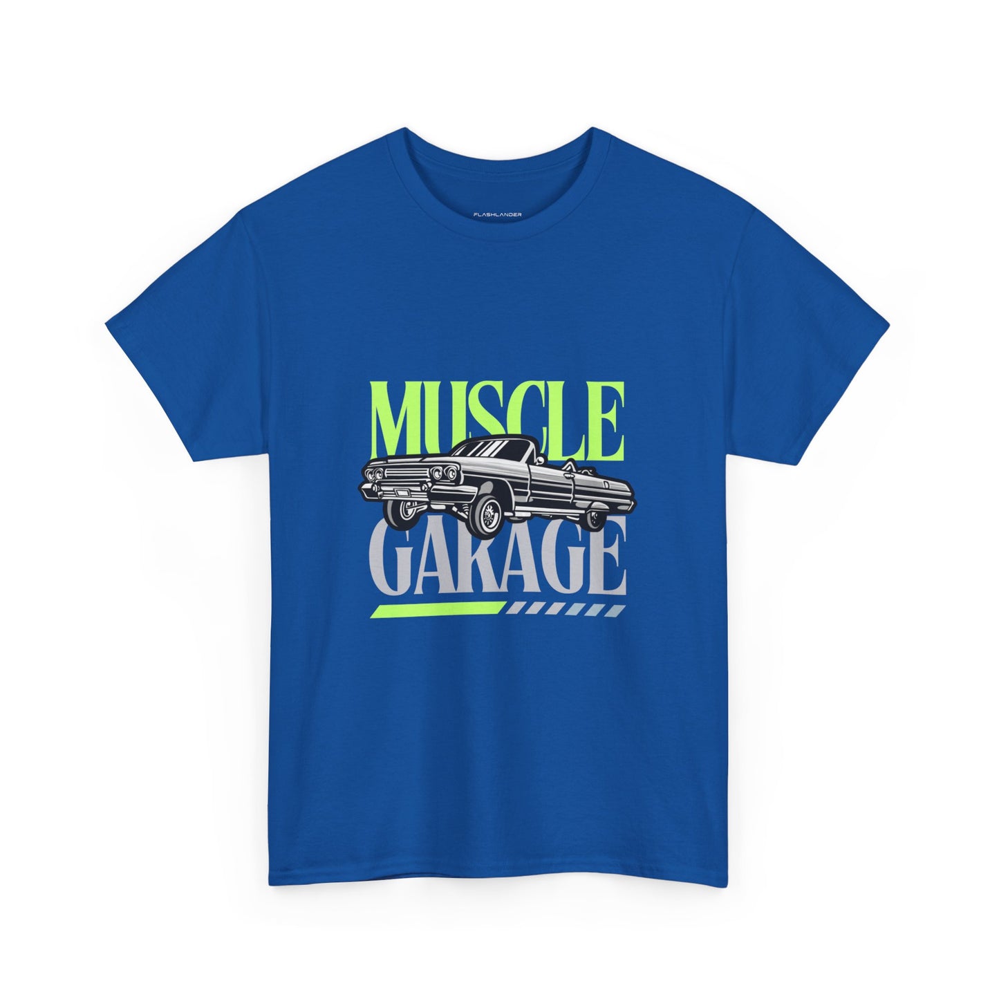 Garage de voitures vintage Muscle - T-shirt de sport Flashlander