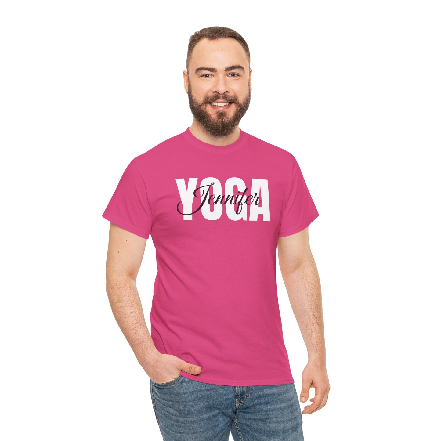 Personalized Yoga Shirt with Custom Name - Flashlander Gym Tee