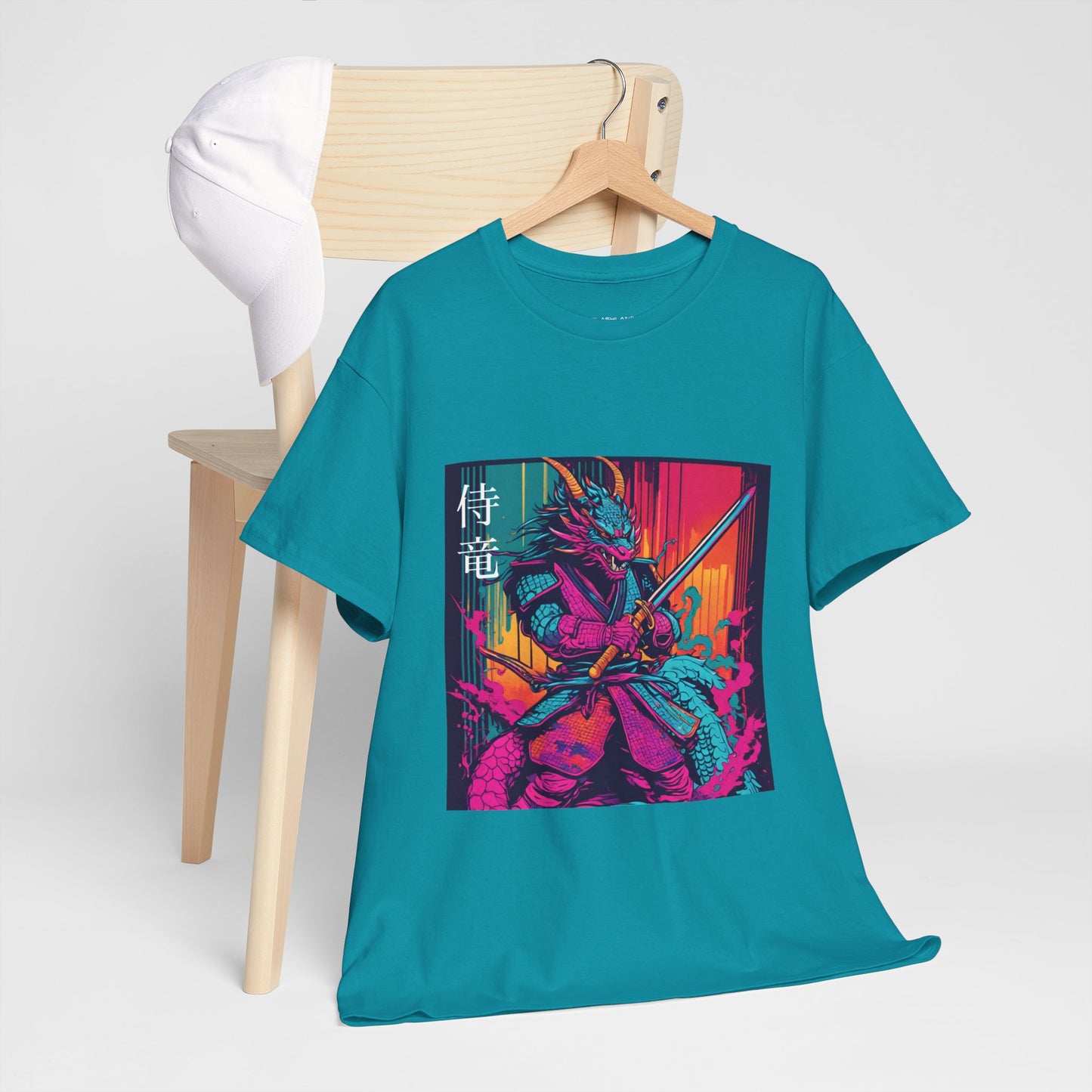 Dragon Samurai Pop Art - Flashlander Gym Shirt