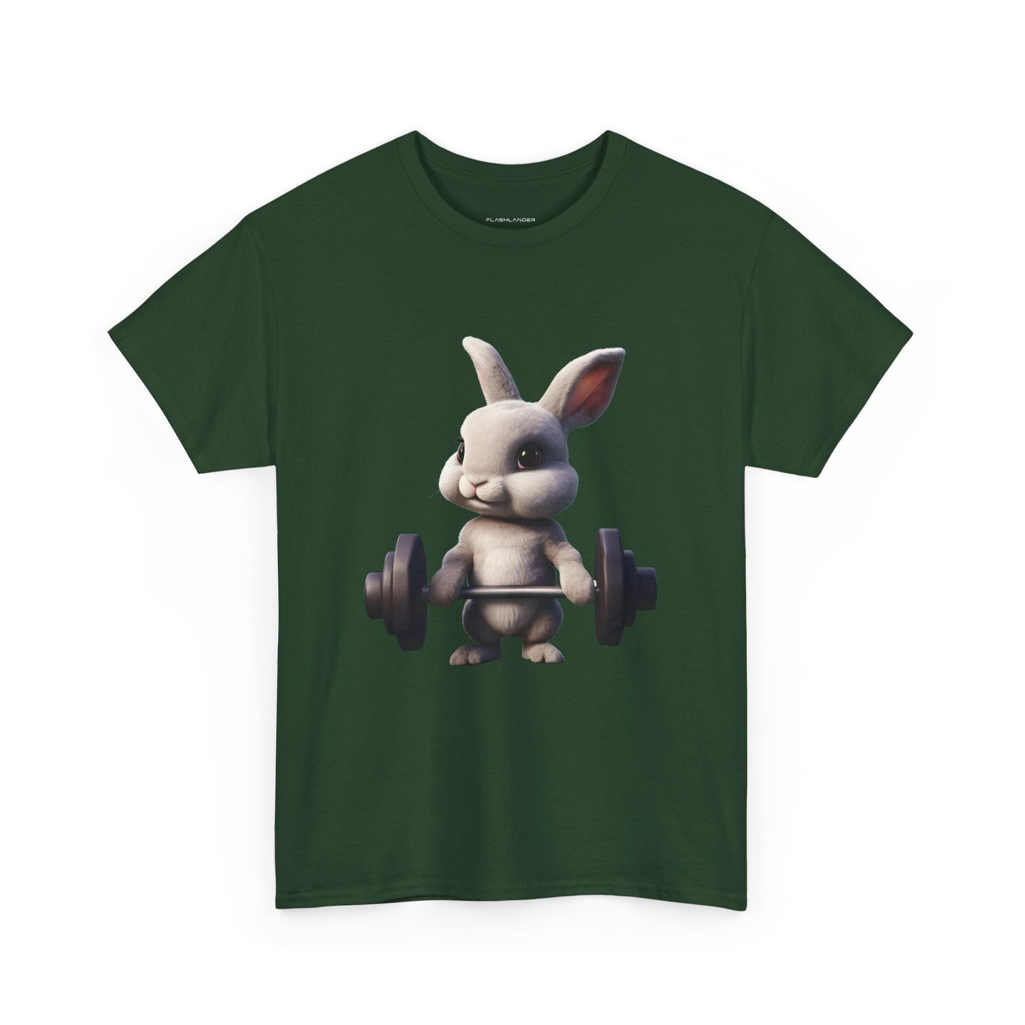 Camiseta deportiva de Flashlander con diseño de Bunny Lifting