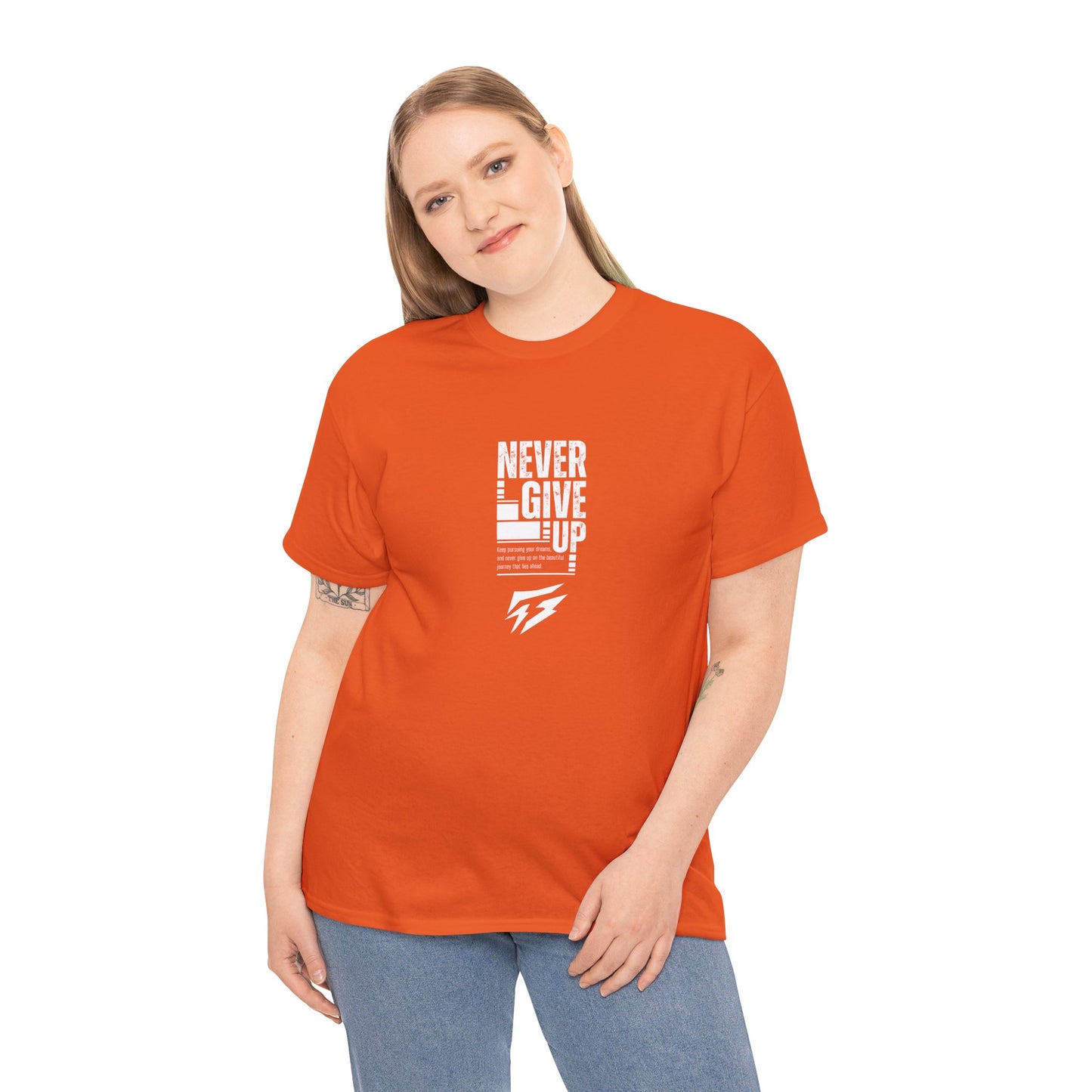 Never Give Up - Flashlander Gym Shirt