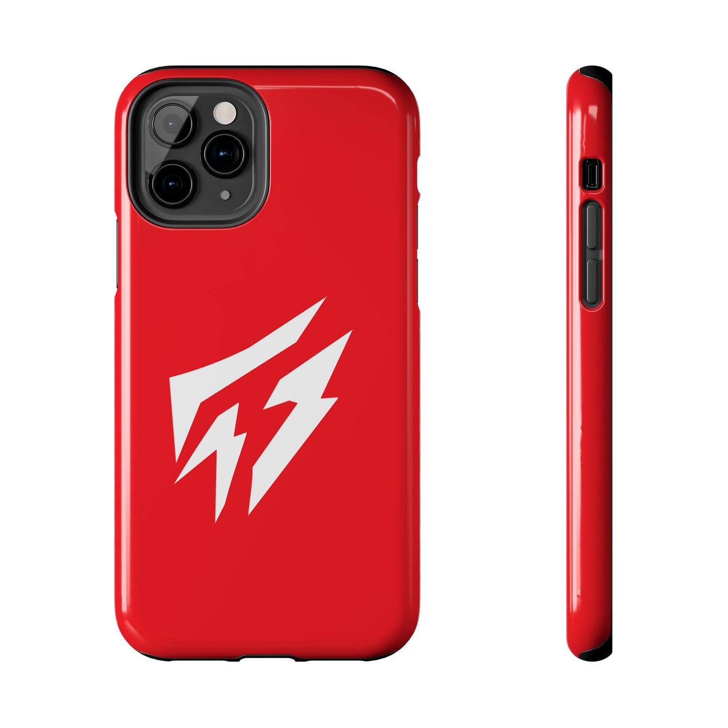 Flashlander Thunders Tough Phone Cases for all Iphone and Samsung Galaxy Red