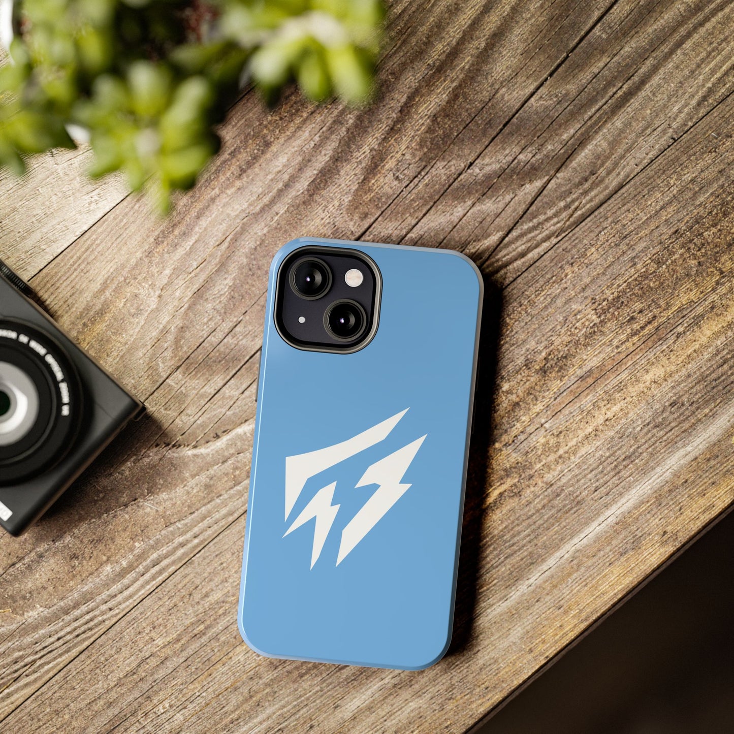 Flashlander Thunders Tough Phone Cases for all Iphone and Samsung Galaxy Light Blue