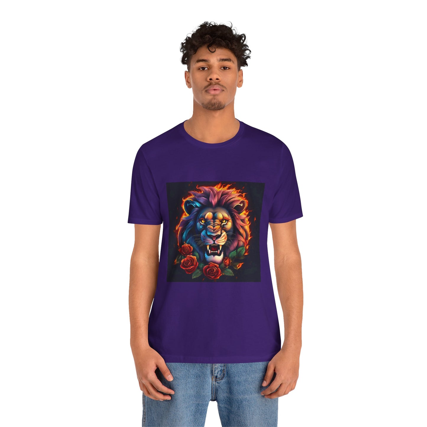 Brave Lion Flames Flashlander Gym Shirt