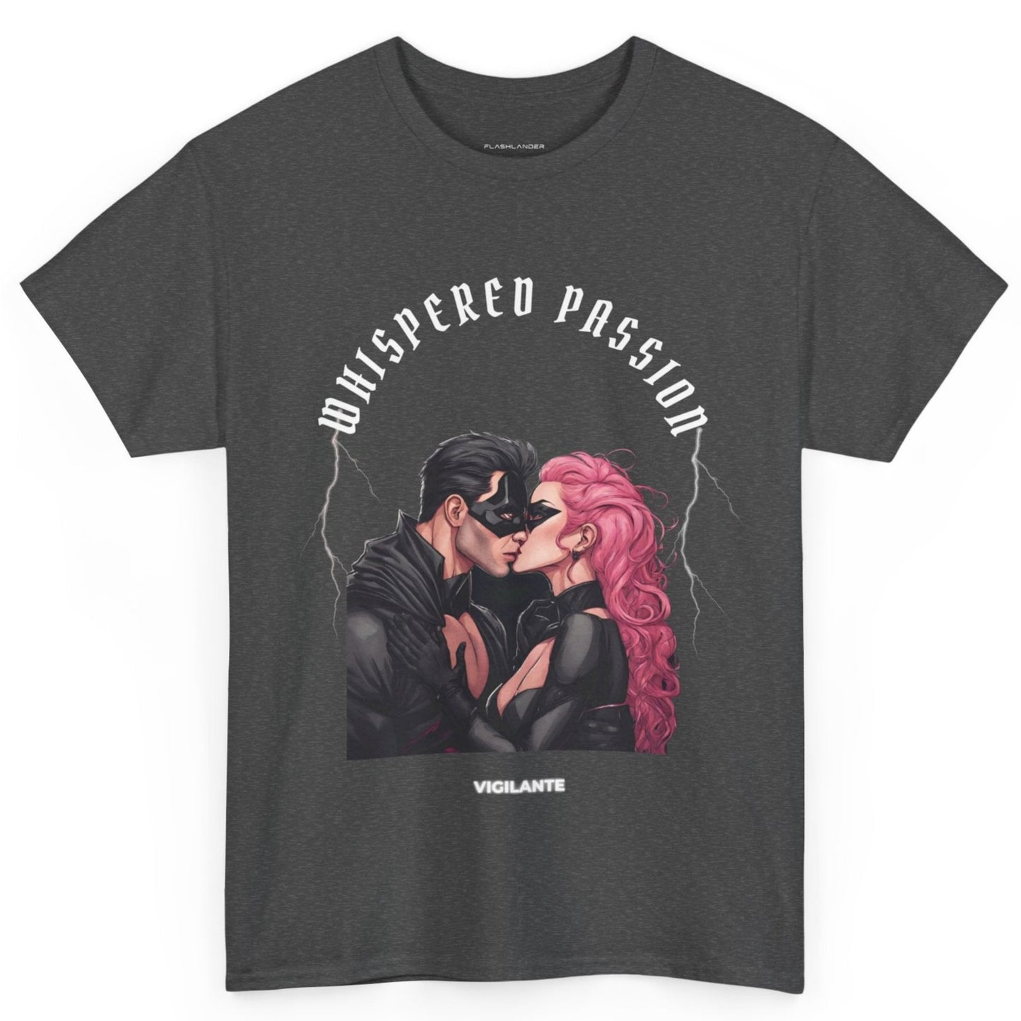 Superhero Kiss Vigilante - Flashlander Gym Shirt