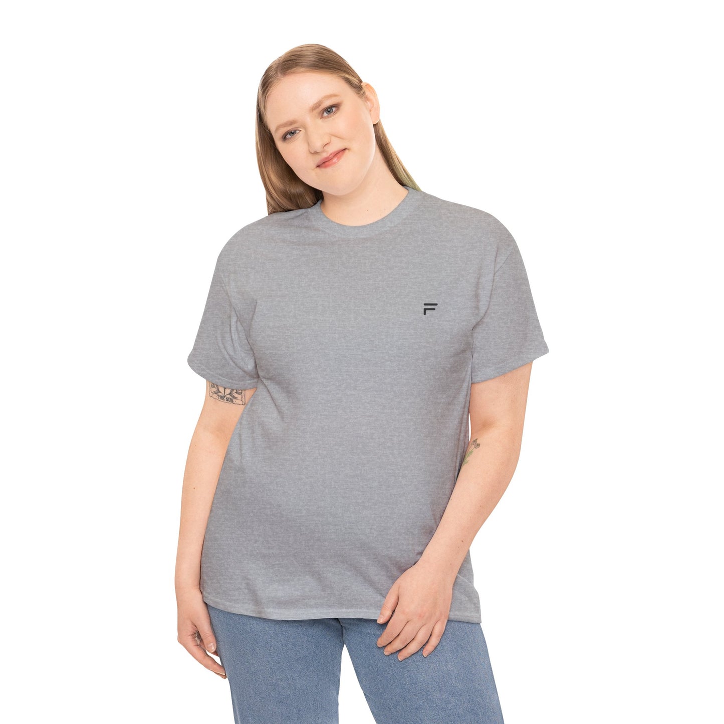 Unisex Heavy Cotton Tee Branded Flashlander