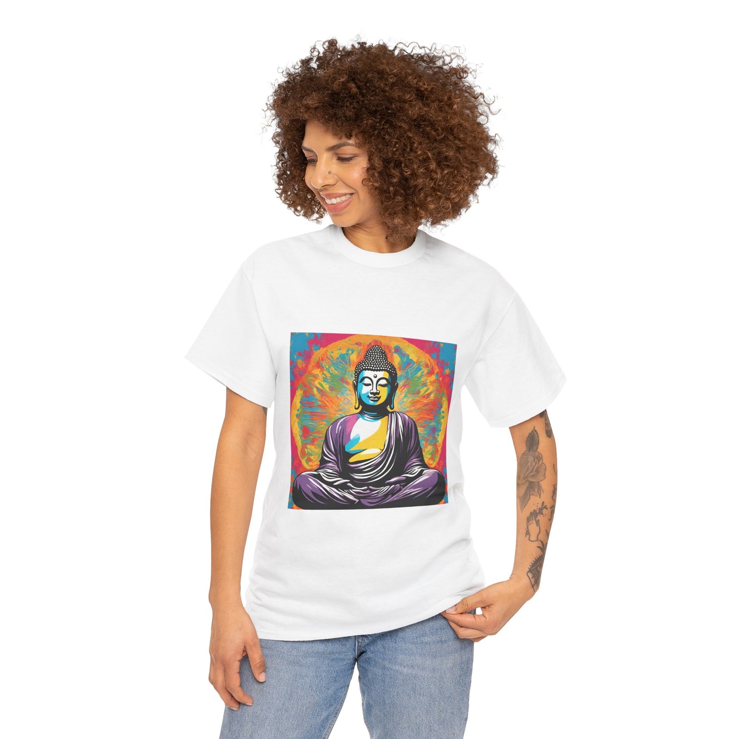 Buddha Statue - Flashlander Gym Shirt