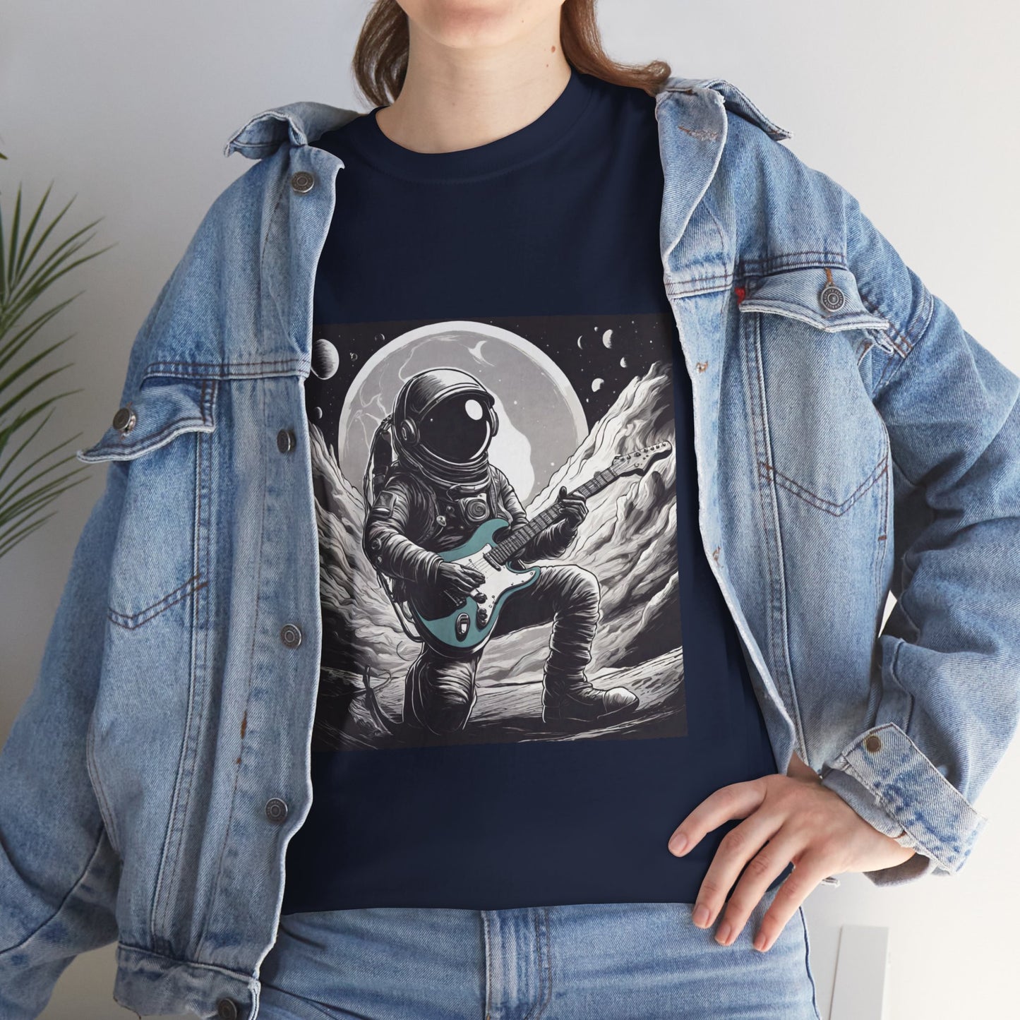 Galactic Jam Rockstar Astronaut Flashlander Gym Shirt