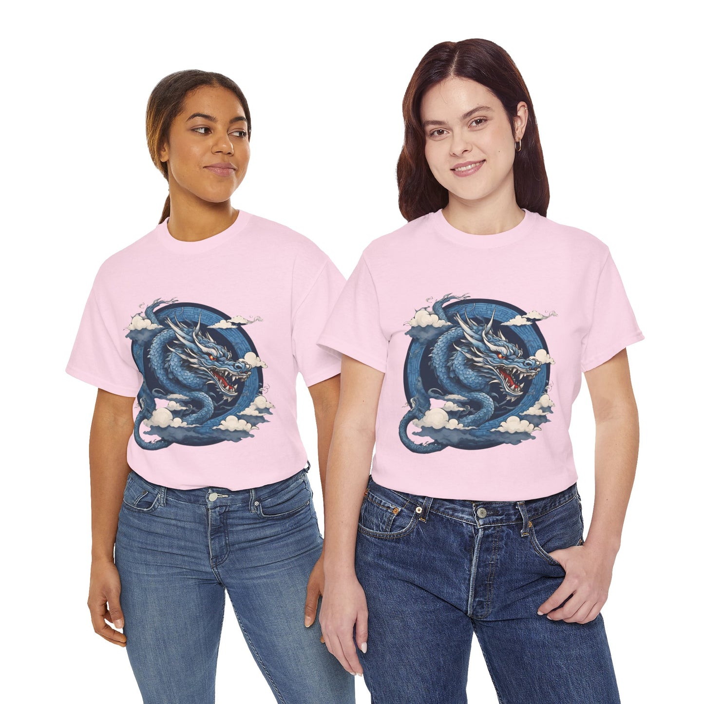 Dragon bleu japonais - T-shirt de sport Flashlander