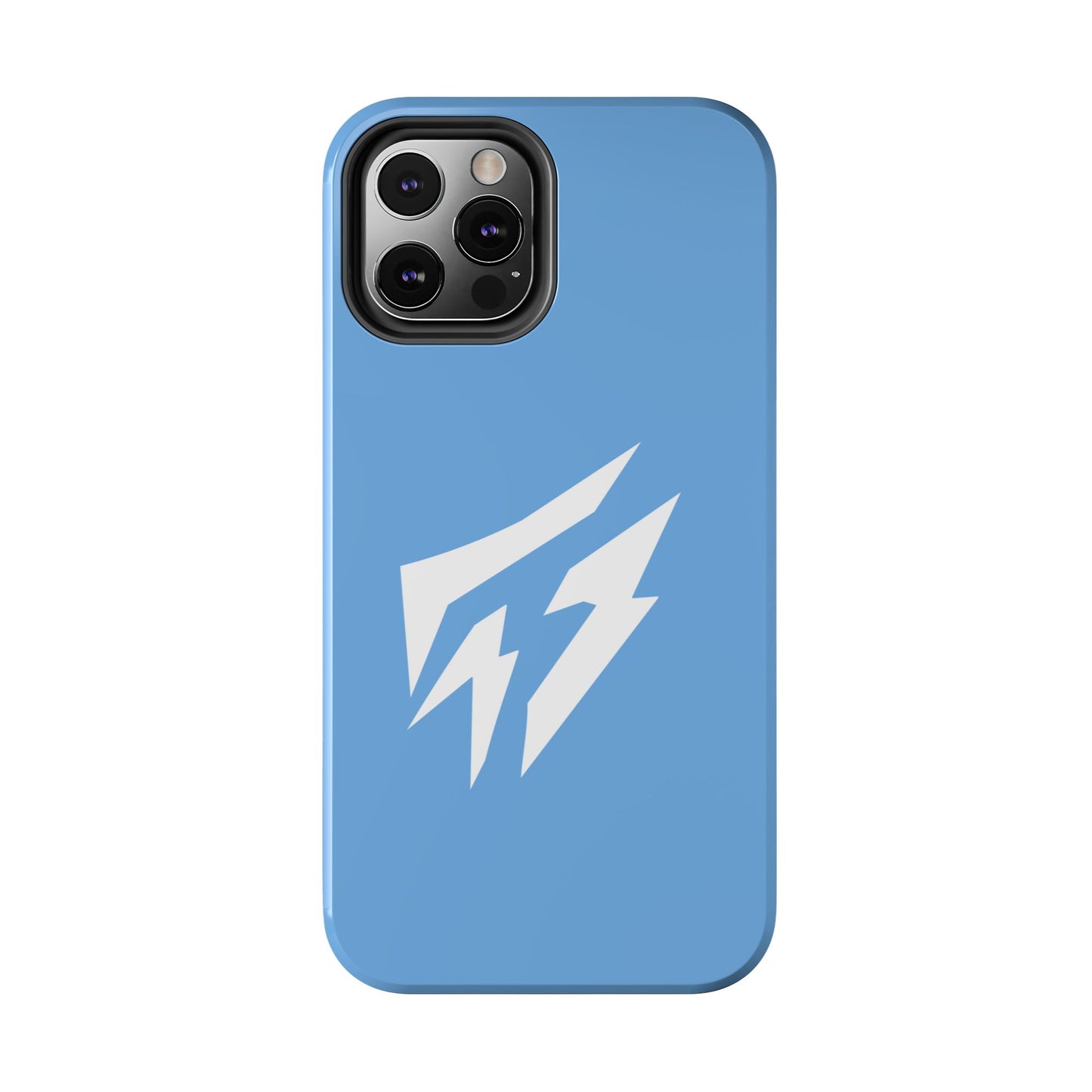 Flashlander Thunders Tough Phone Cases for all Iphone and Samsung Galaxy Light Blue