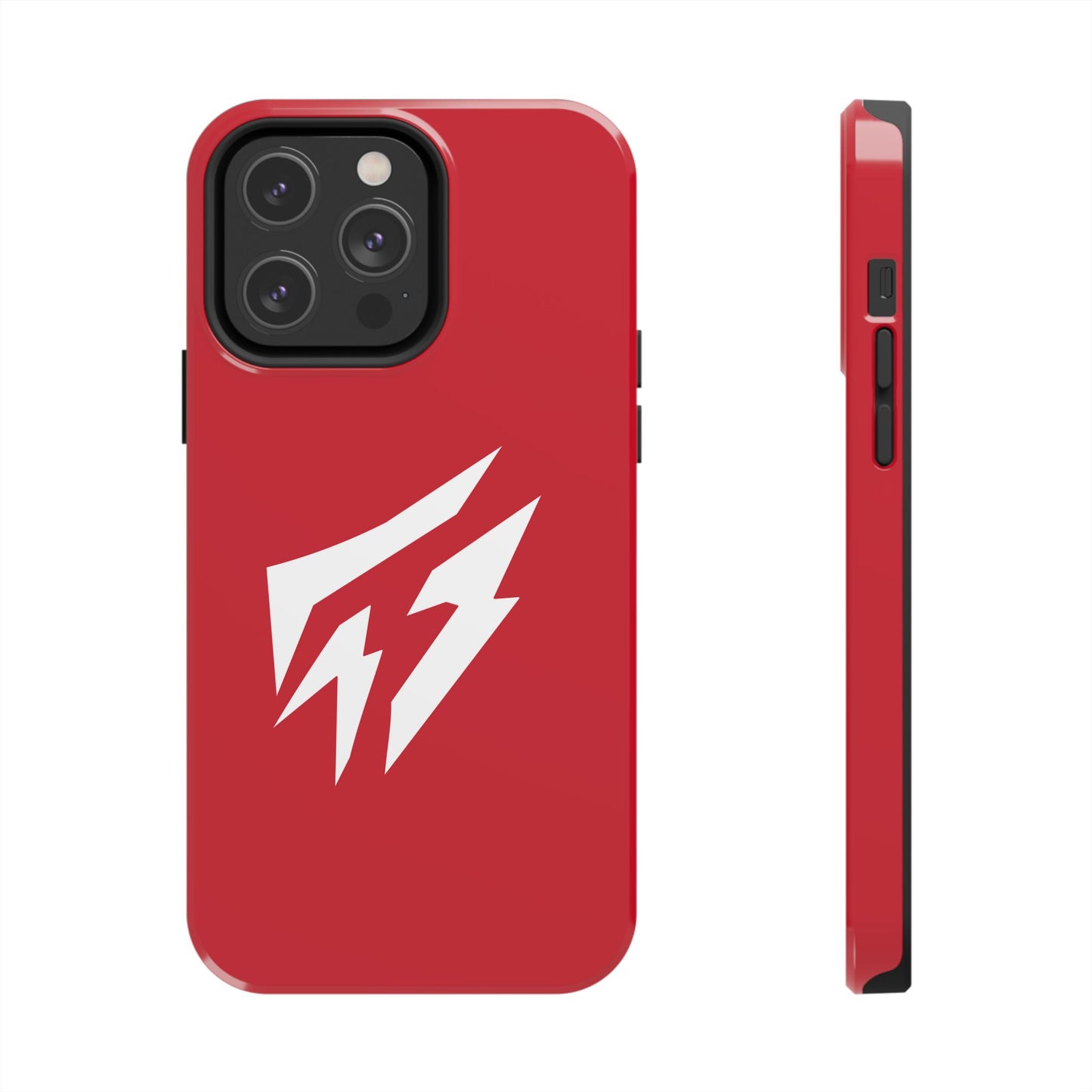 Flashlander Thunders Tough Phone Cases for all Iphone and Samsung Galaxy Dark Red