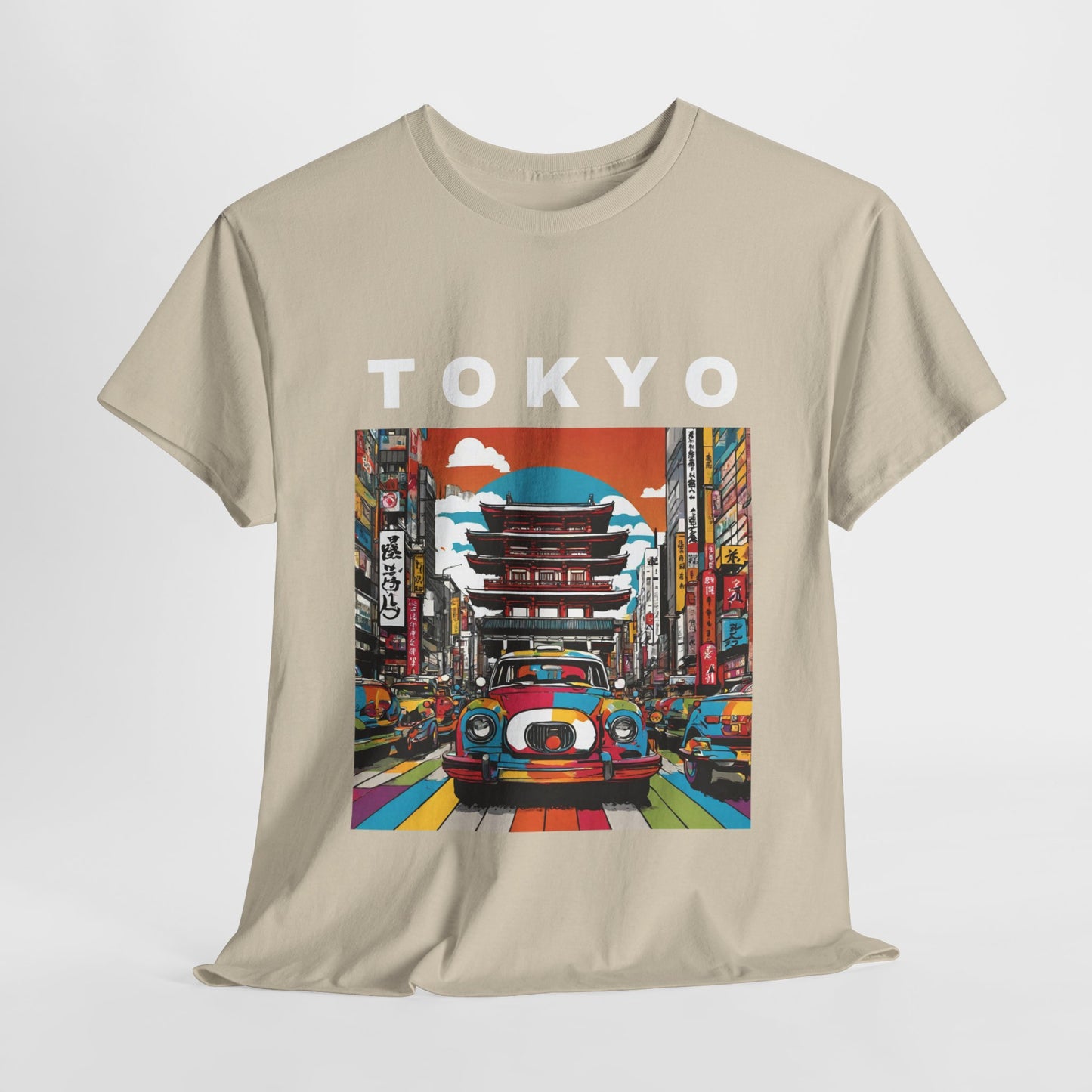 Tokyo Vintage Street Art Pop - Flashlander Gym Shirt