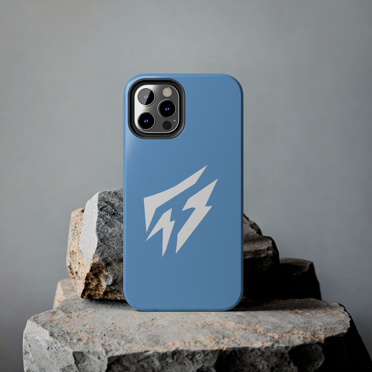 Flashlander Thunders Tough Phone Cases for all Iphone and Samsung Galaxy Light Blue