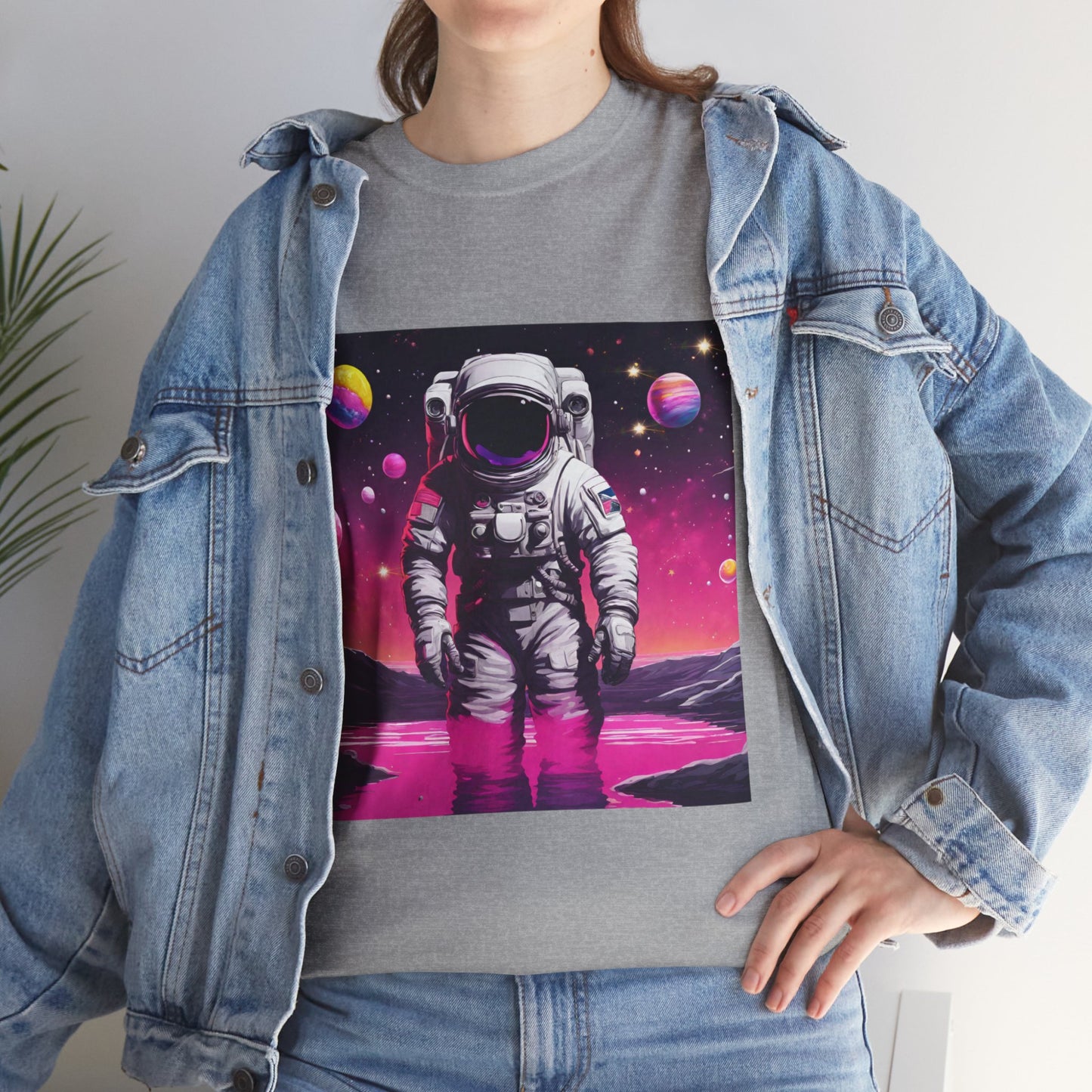 Astronaut Exploring New Worlds Flashlander Gym Shirt