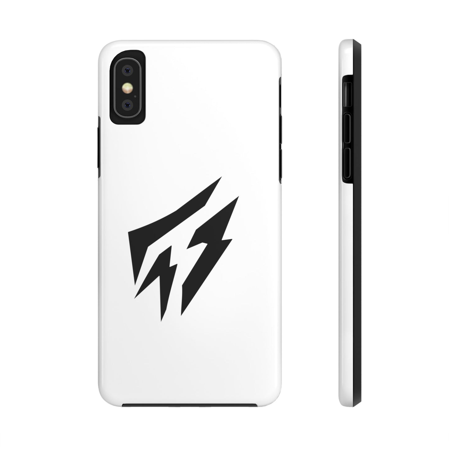 Flashlander Thunders Tough Phone Cases for all Iphone and Samsung Galaxy White