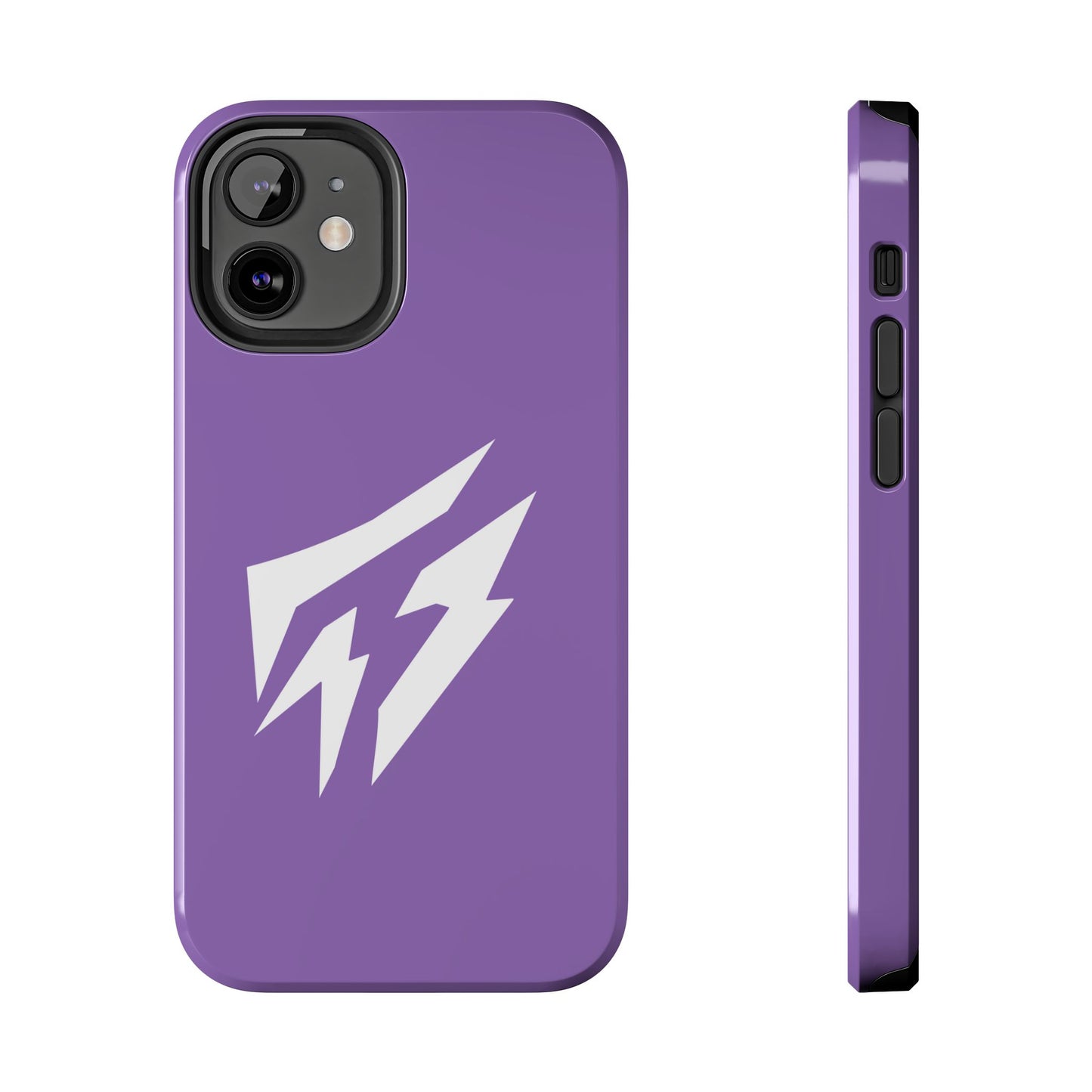 Flashlander Thunders Tough Phone Cases for all Iphone and Samsung Galaxy Light Purple