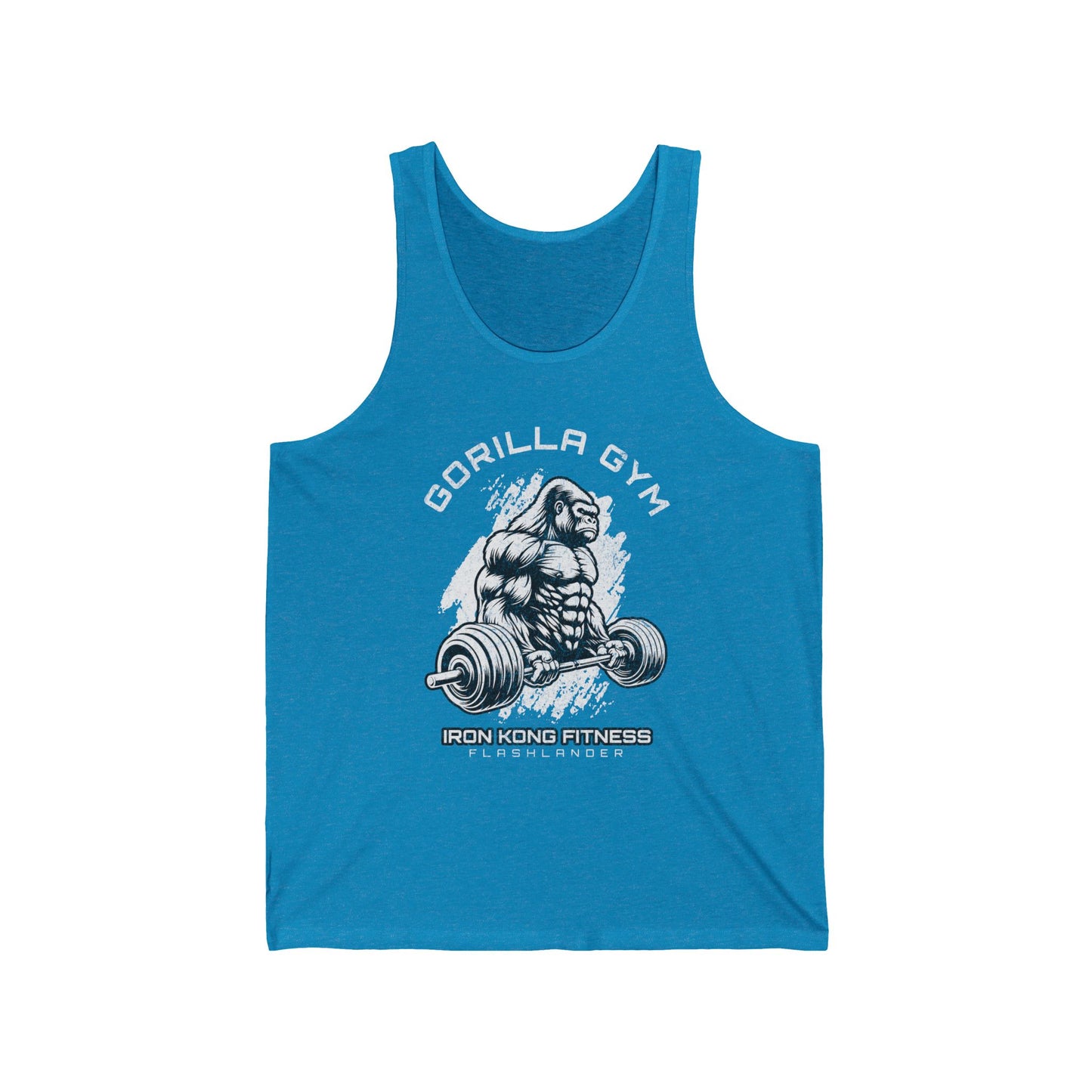 Gorilla Gym Flashlander Bodybuilding Cotton Unisex Jersey Tank Chacoral