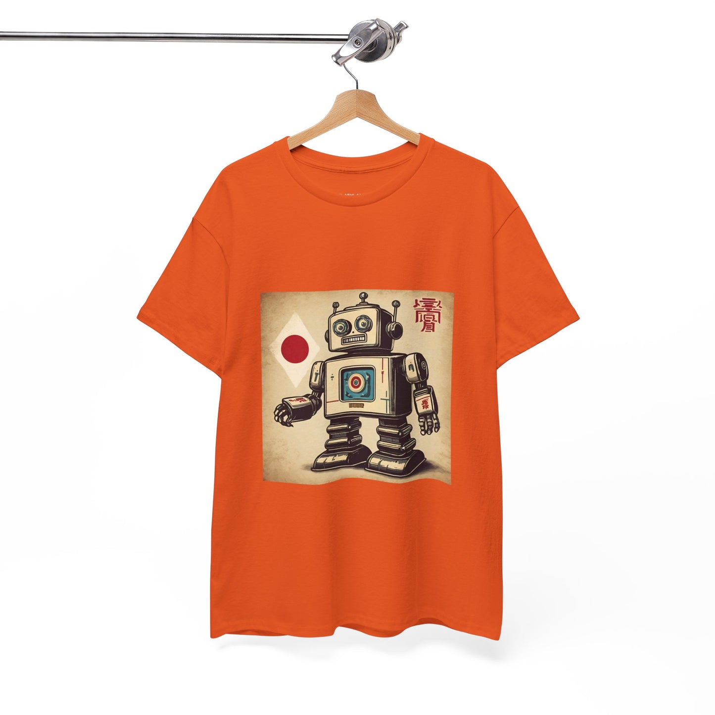 Camiseta deportiva con diseño de robot japonés vintage - Flashlander