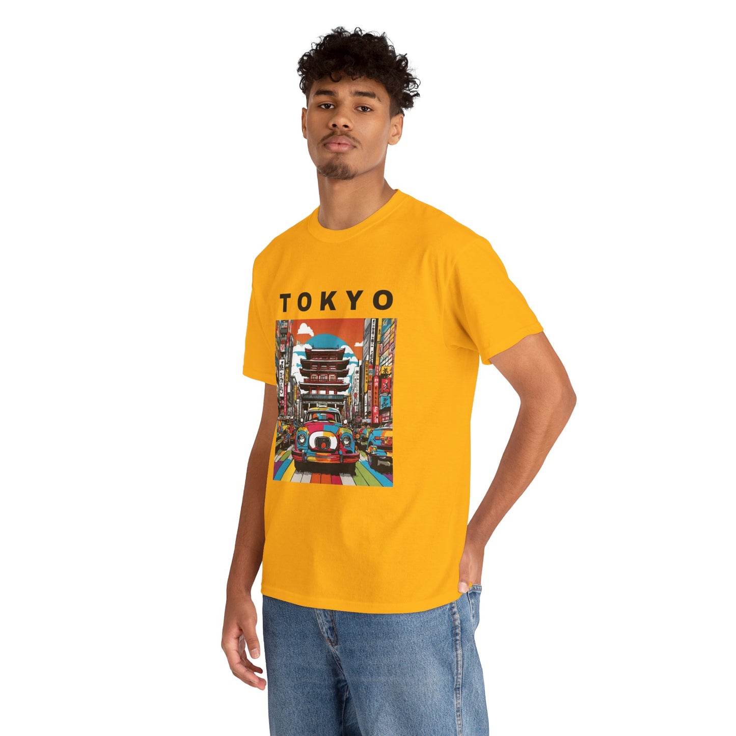 Tokyo Vintage Street Art Pop - Flashlander Gym Shirt