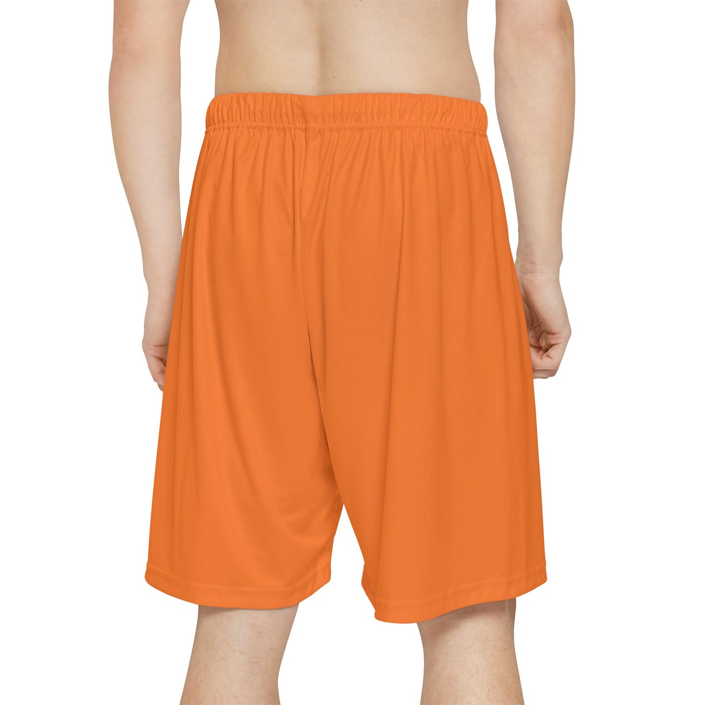 Flashlander ALG Performance Men’s Sports Shorts (AOP) Crusta Orange