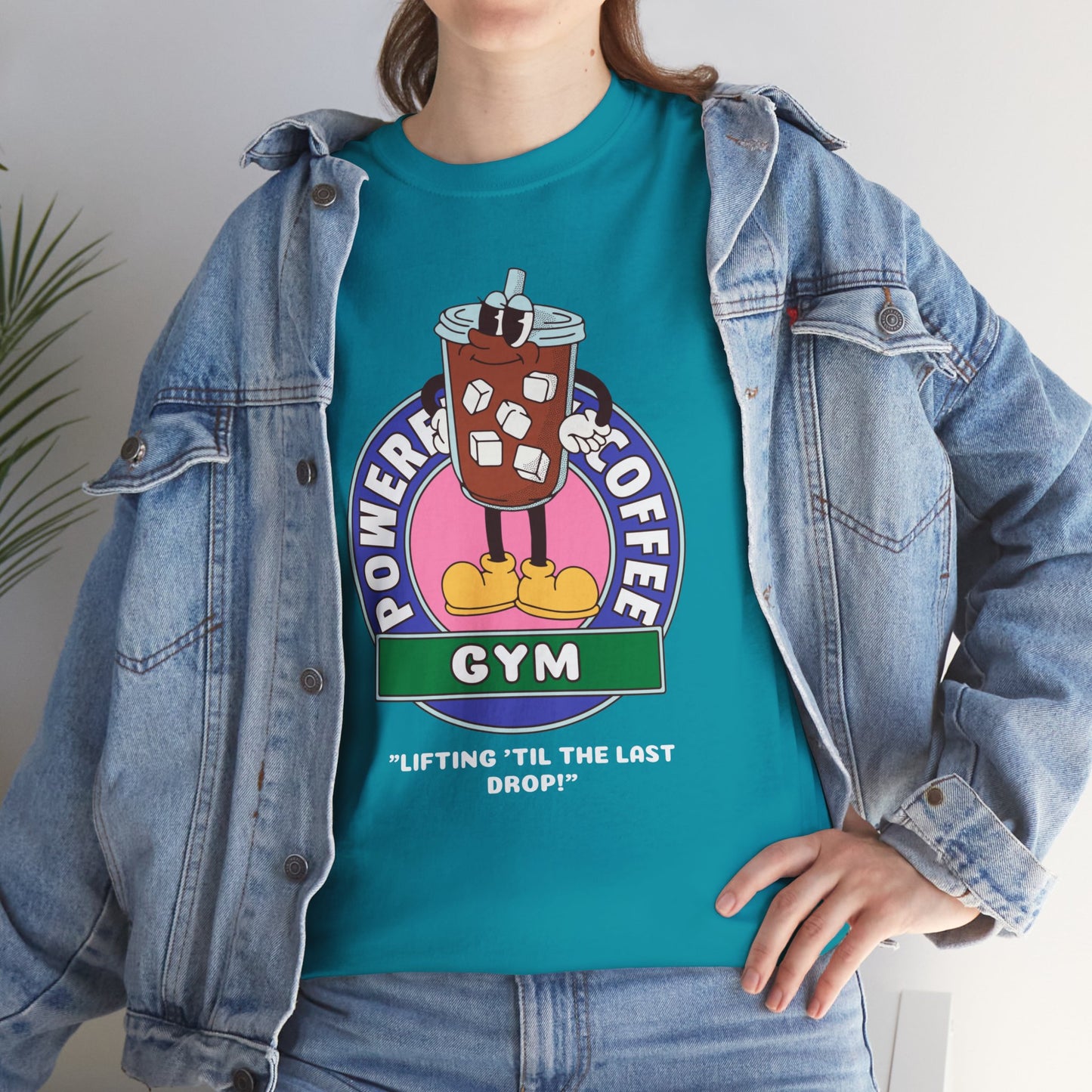 Power By Coffee Lifting 'Til The Last Drop   - Flashlander Gym Shirt