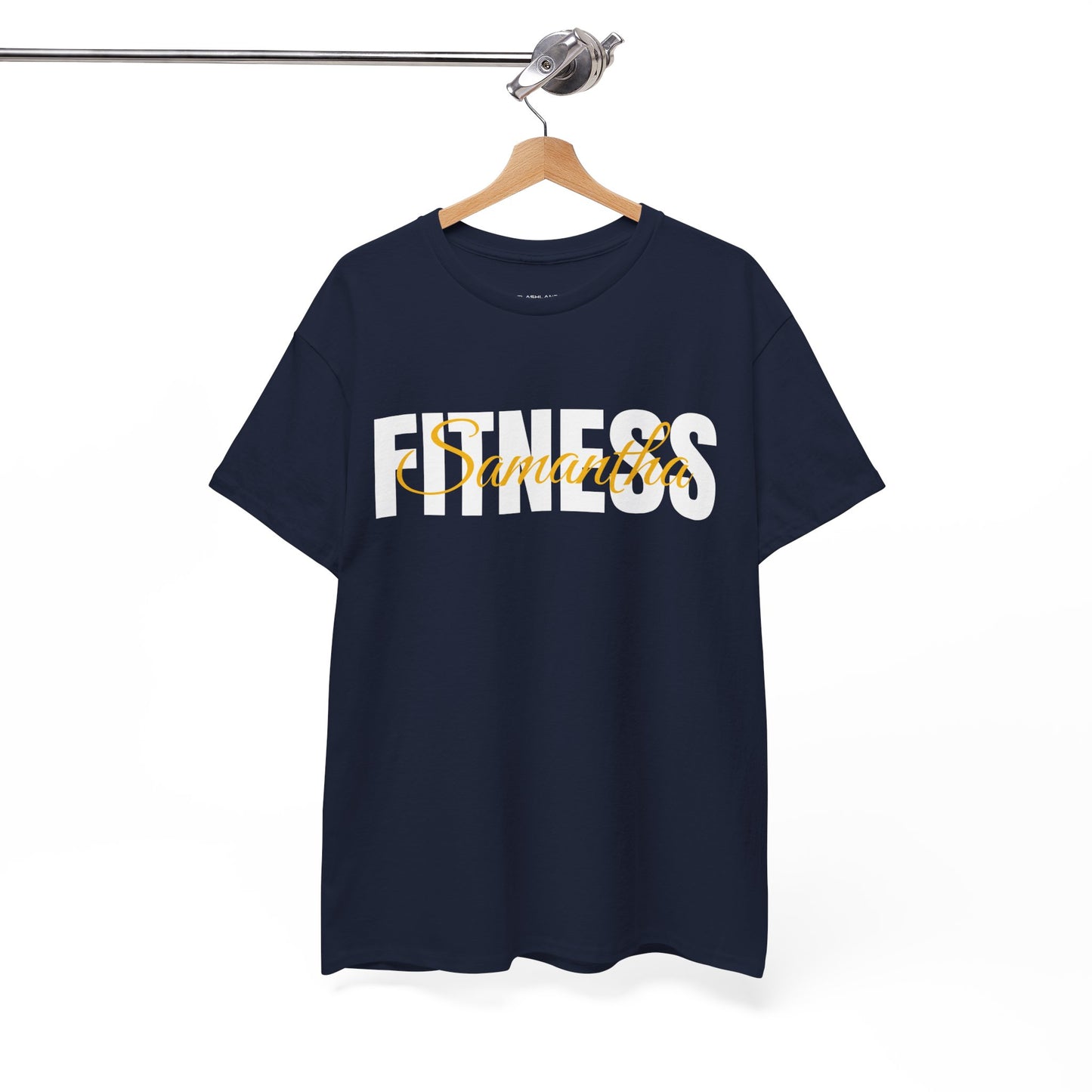 T-shirt de fitness personnalisé - T-shirt de sport Flashlander avec nom personnalisé