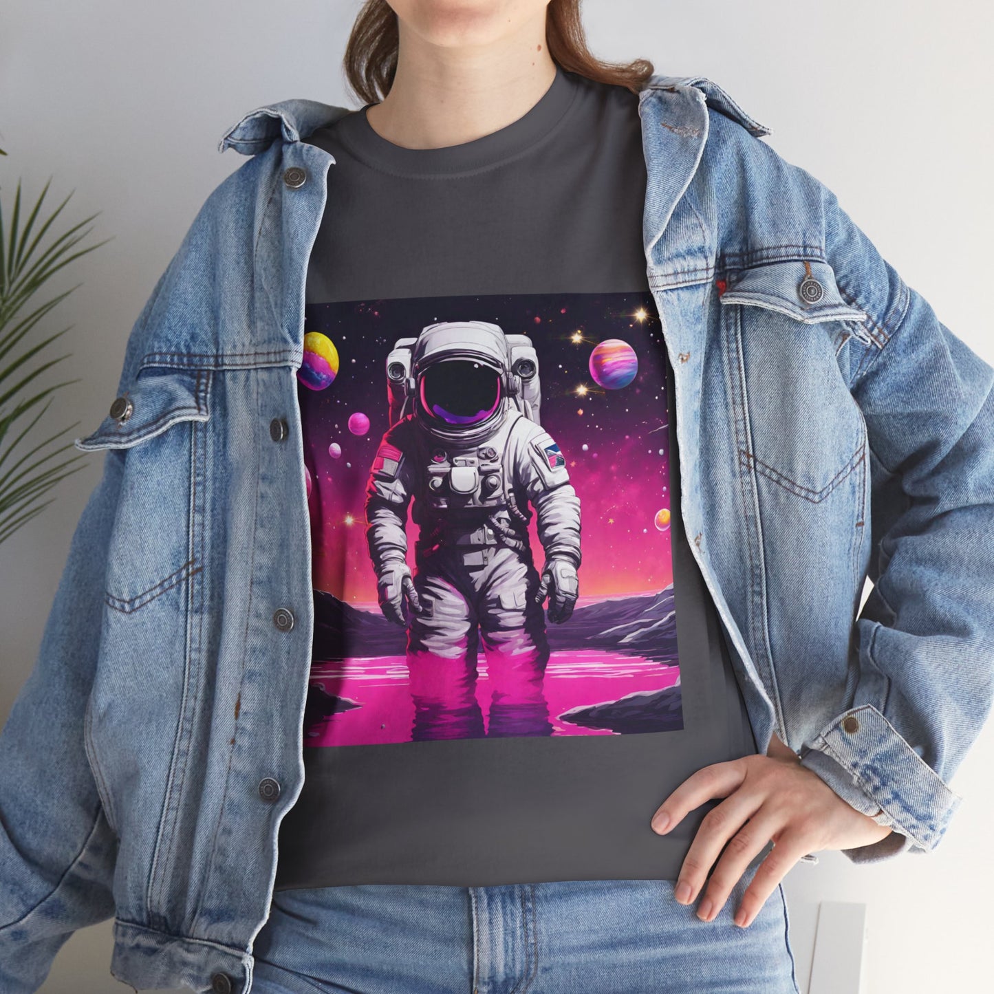 Astronaut Exploring New Worlds Flashlander Gym Shirt