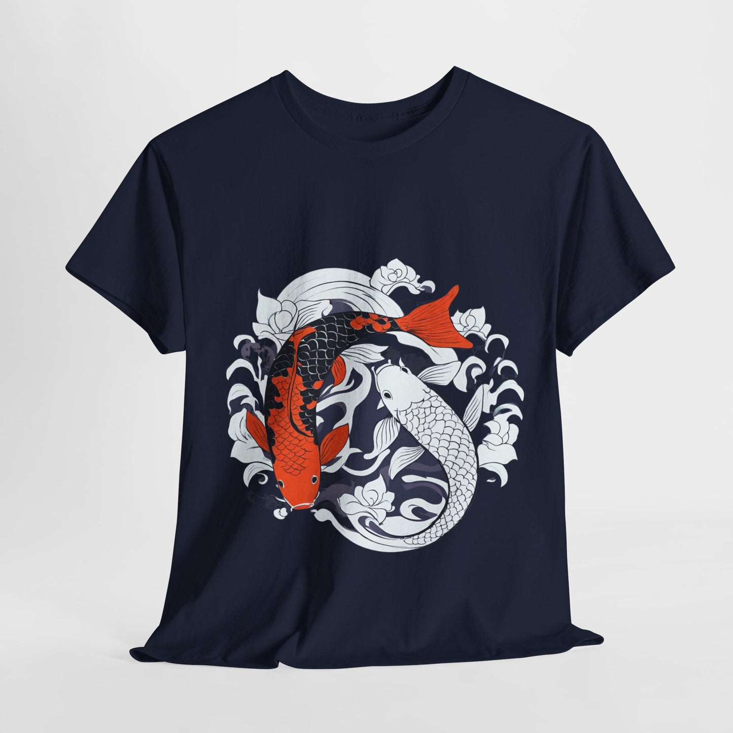 Yin Yang Japanese Koi Fish Flashlander Gym Shirt