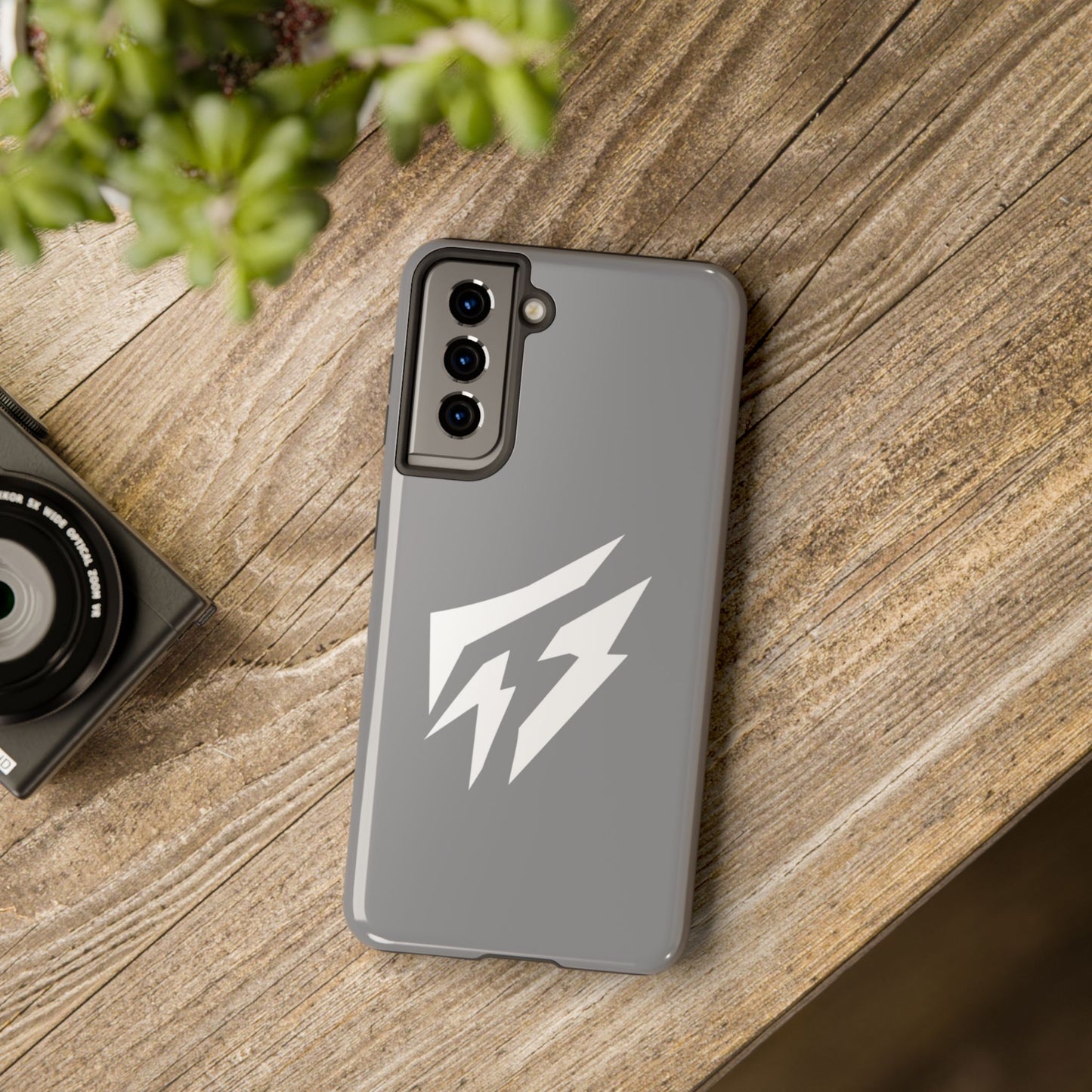 Flashlander Thunders Tough Phone Cases for all Iphone and Samsung Galaxy Grey