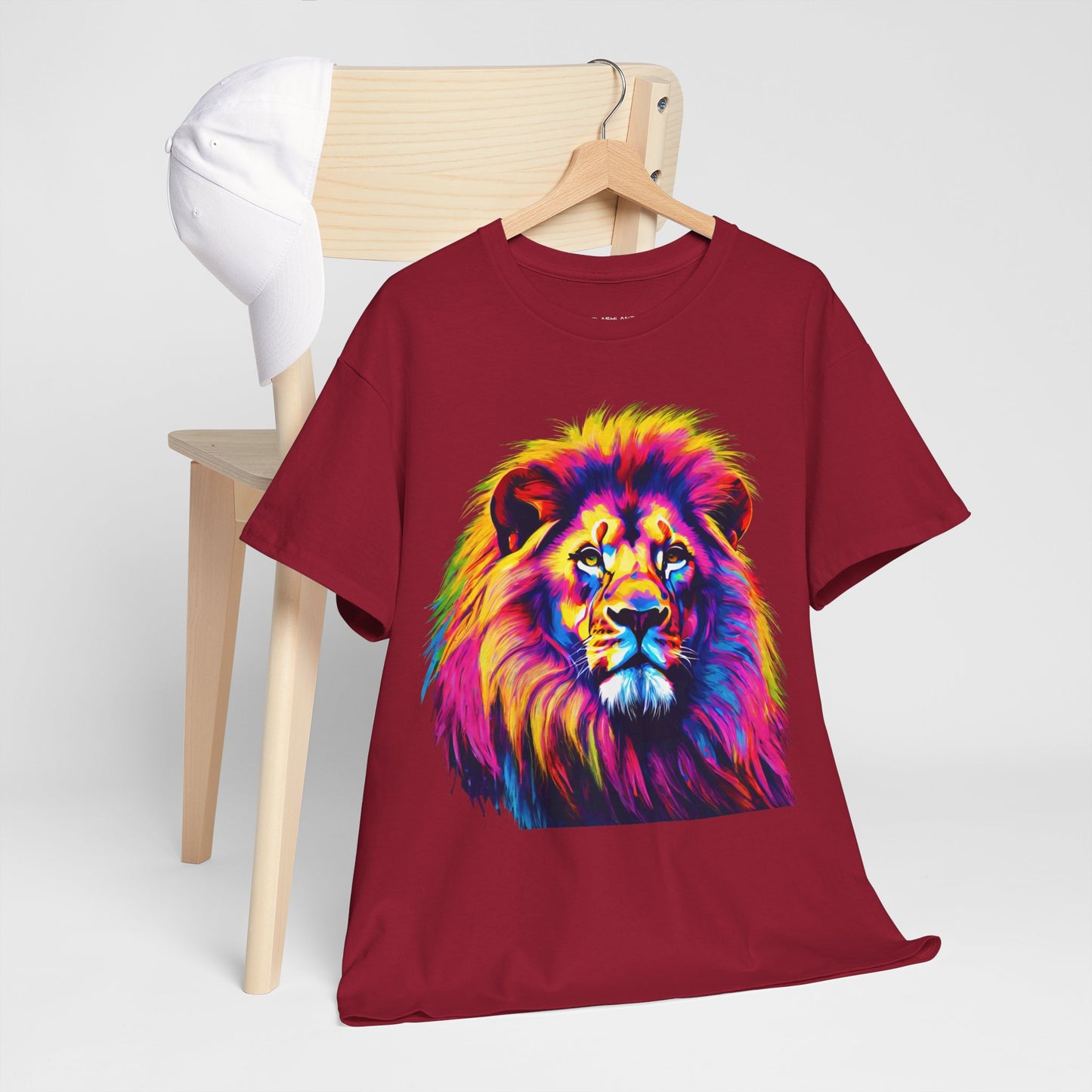 Lion Art Pop T-Shirt Flashlander