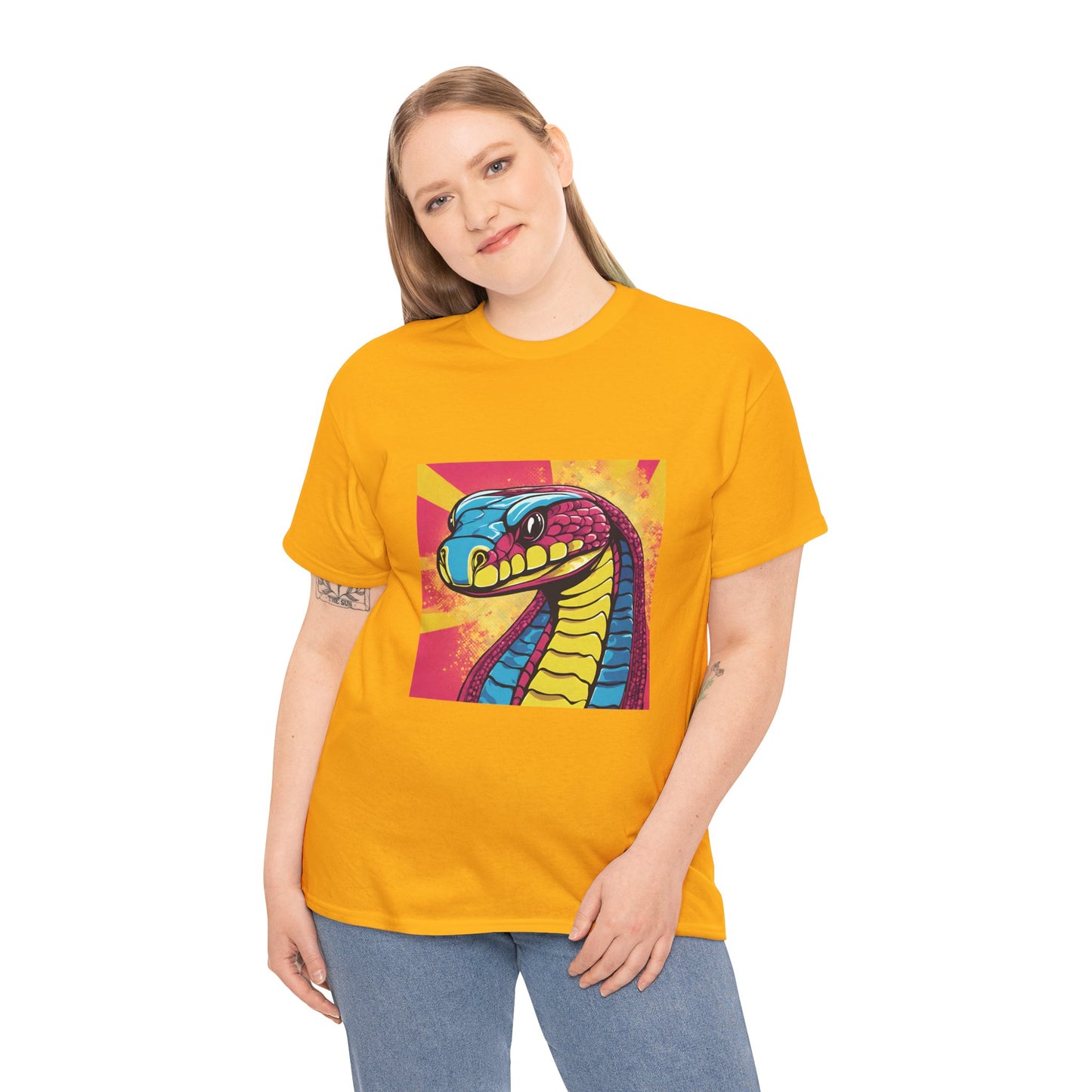 Cobra Snake Pop Art - Flashlander Gym Shirt