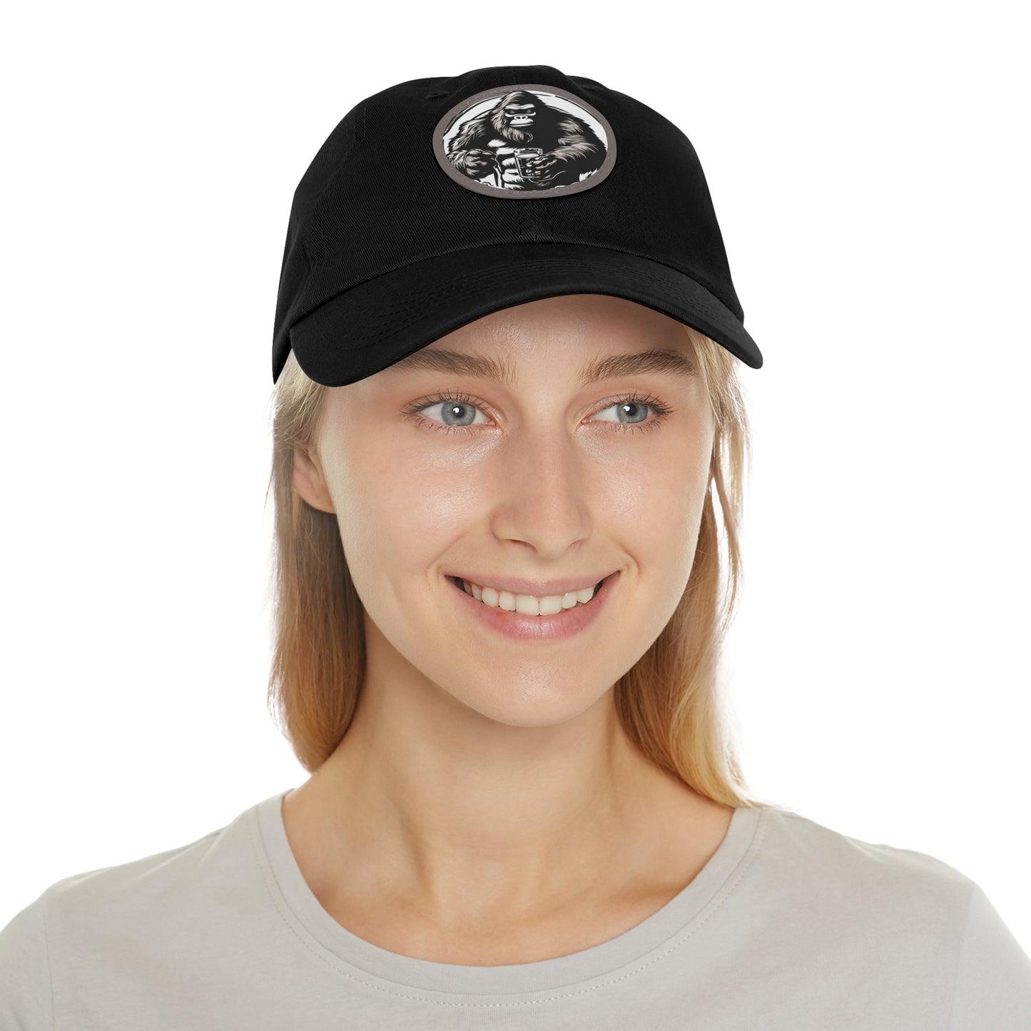 Bigfoot Beer Cheers Hat Sportswear Cap Dad Hat with Patch (Round) Baseball Cap Custom Hat Flashlander