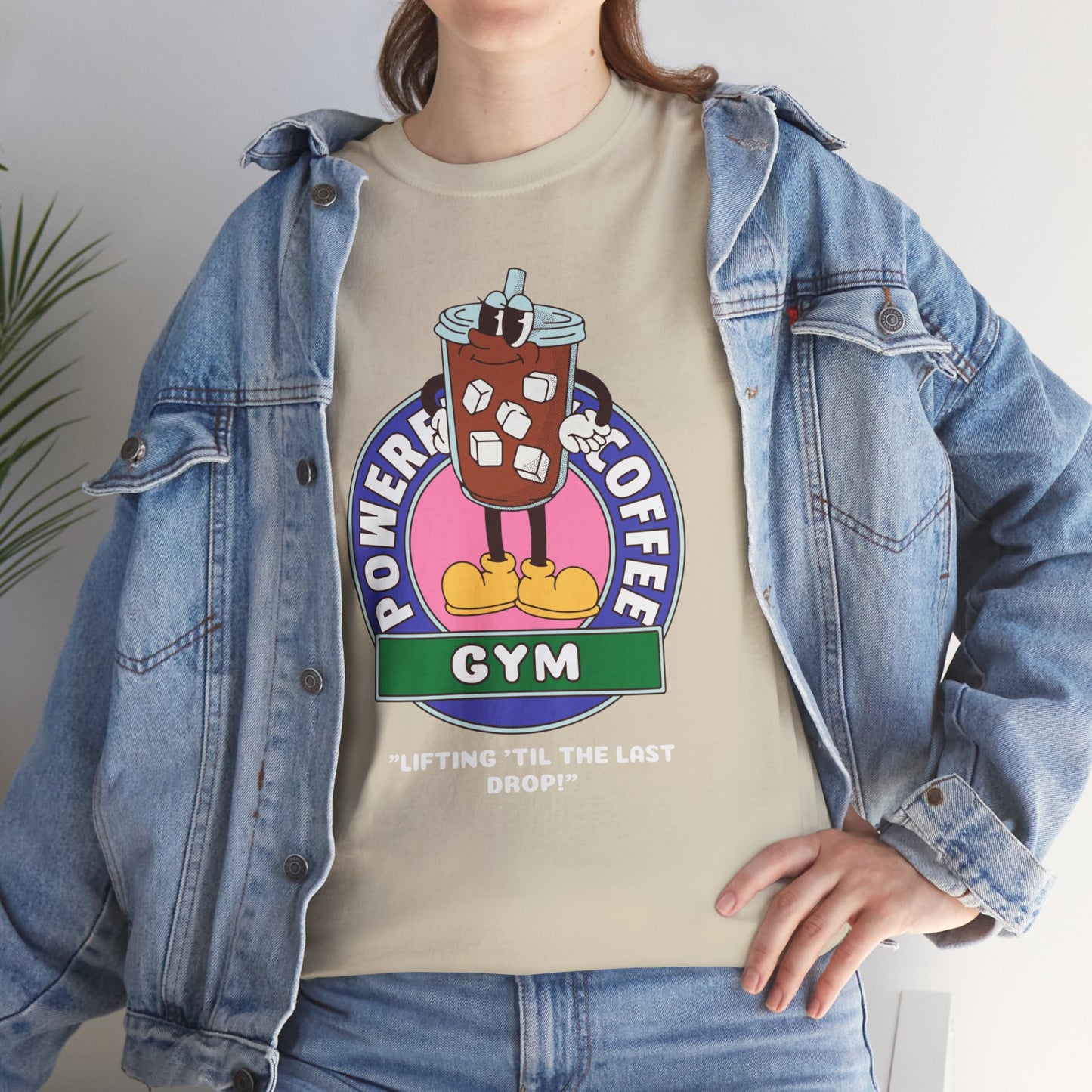 Power By Coffee Lifting 'Til The Last Drop   - Flashlander Gym Shirt