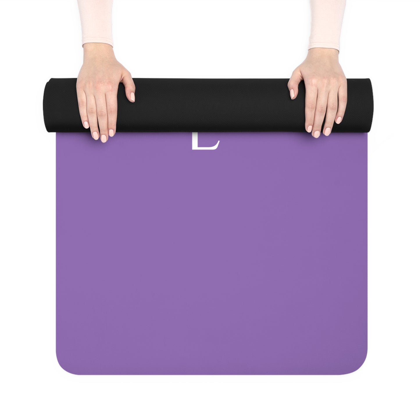 Flashlander Namaste Rubber Yoga Mat Light Purple