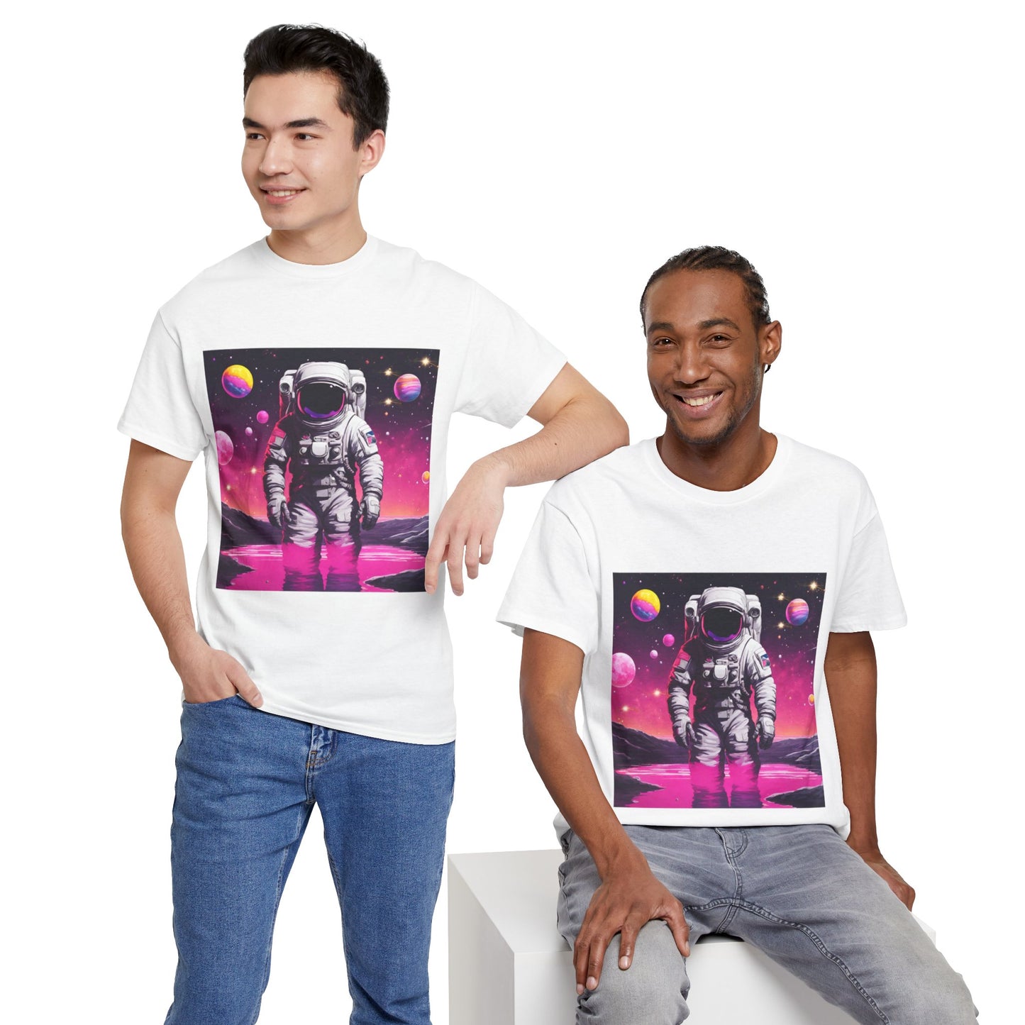 Astronaut Exploring New Worlds Flashlander Gym Shirt