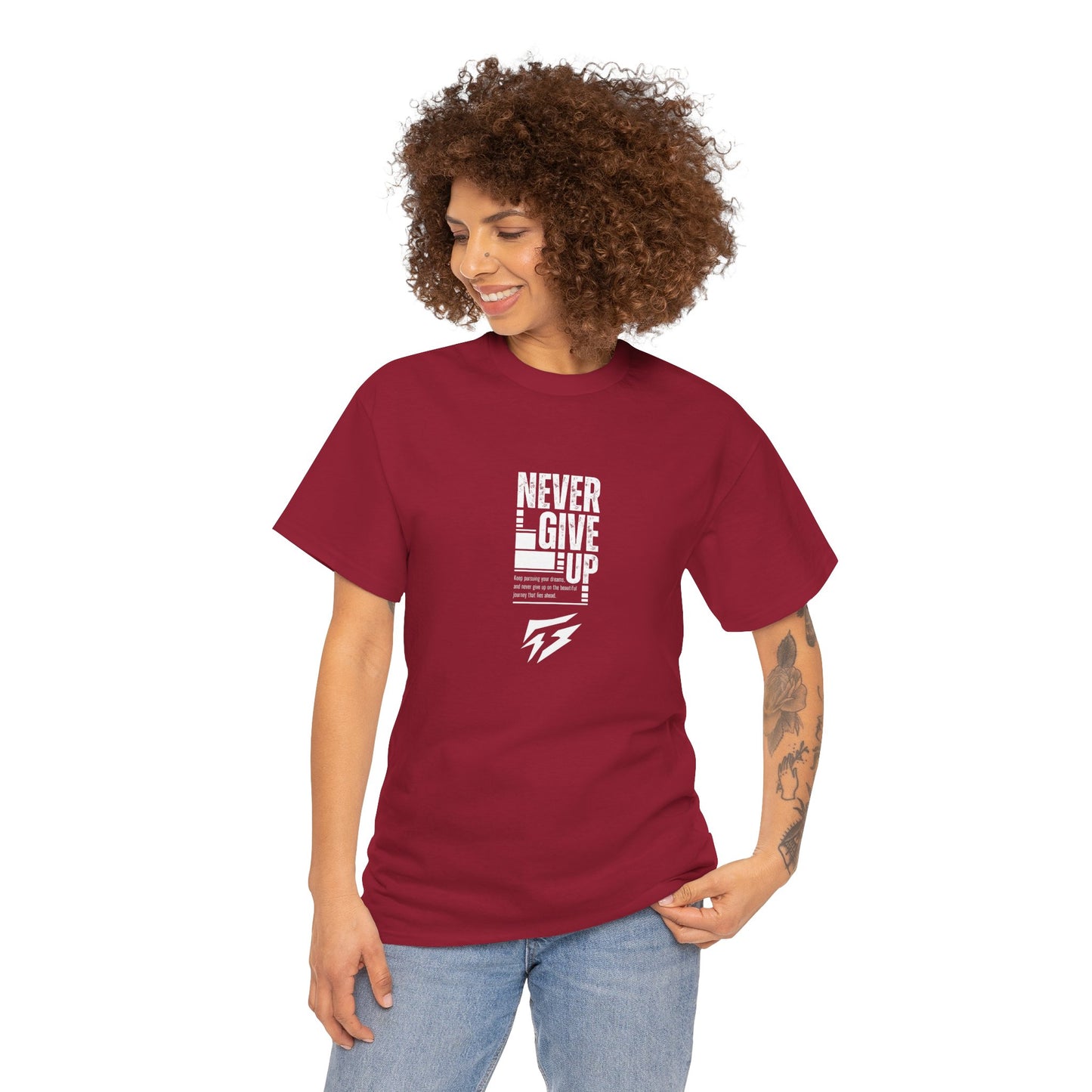 Never Give Up - Flashlander Gym Shirt