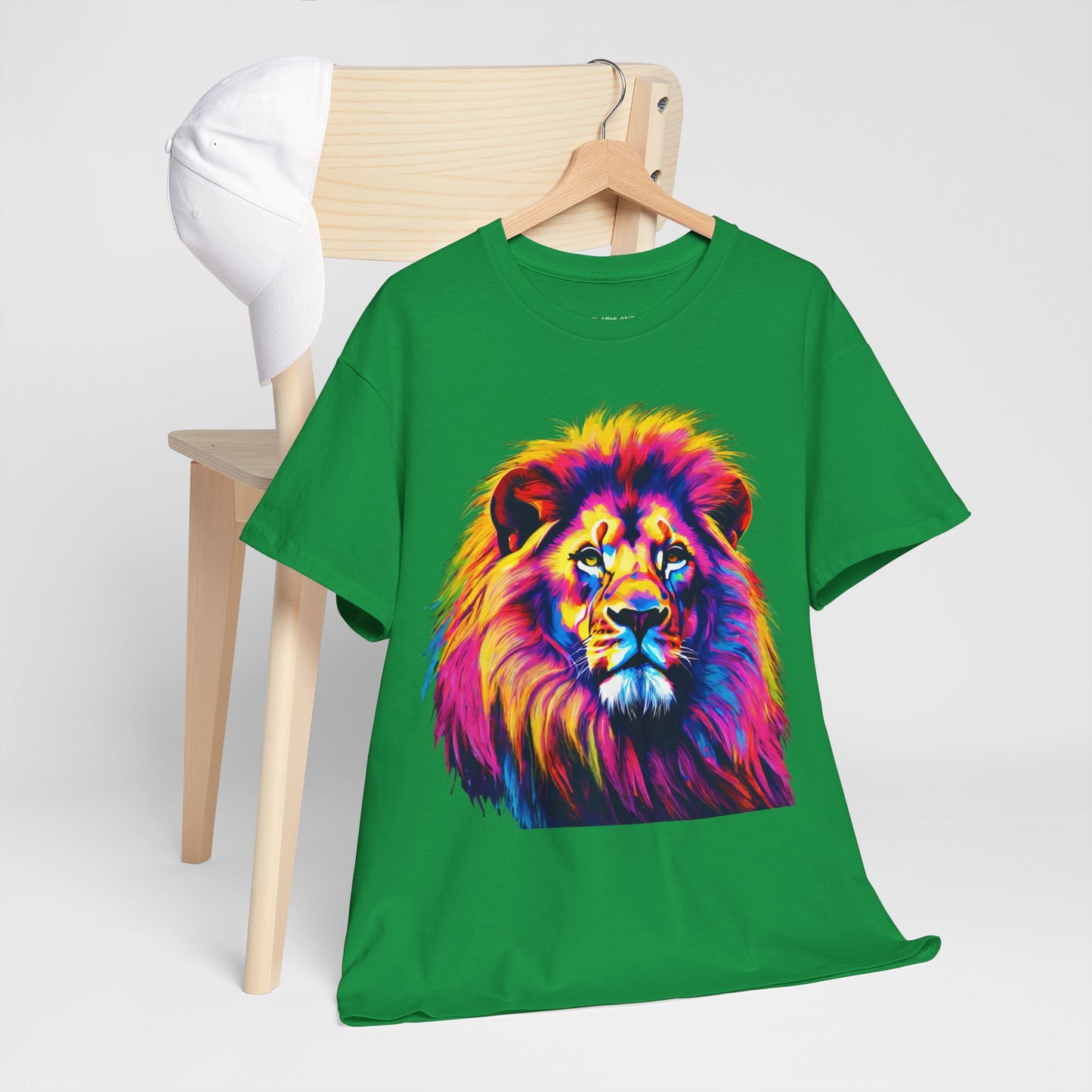 Lion Art Pop T-Shirt Flashlander