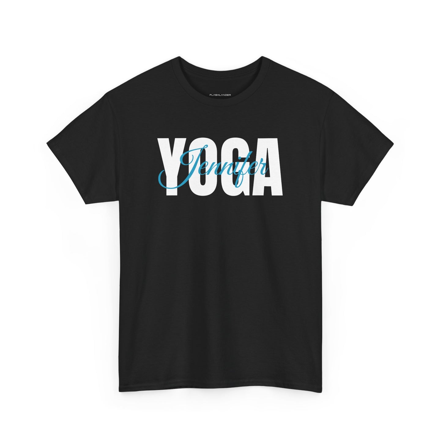 Personalized Yoga Shirt with Custom Name - Flashlander Gym Tee