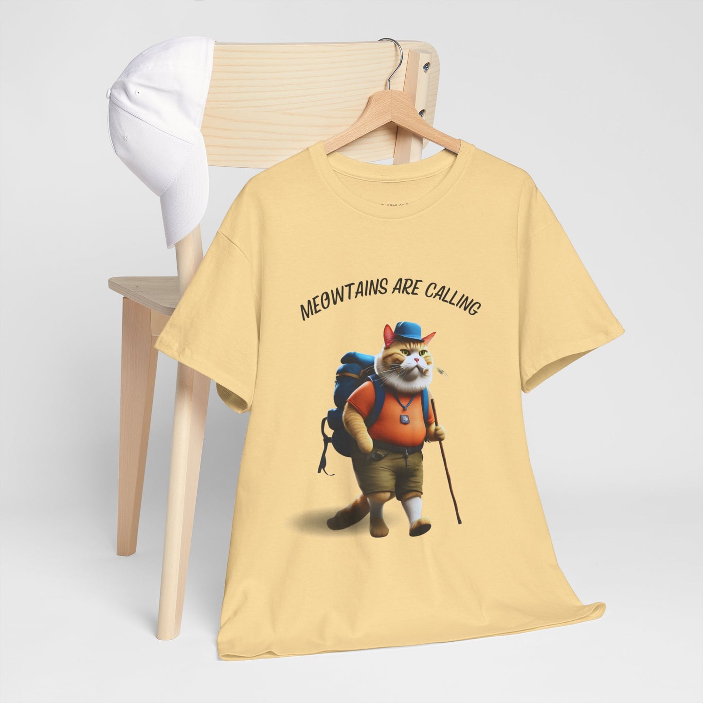 Hiking Cat Mewtains Are Calling - Flashlander Sport Shirt