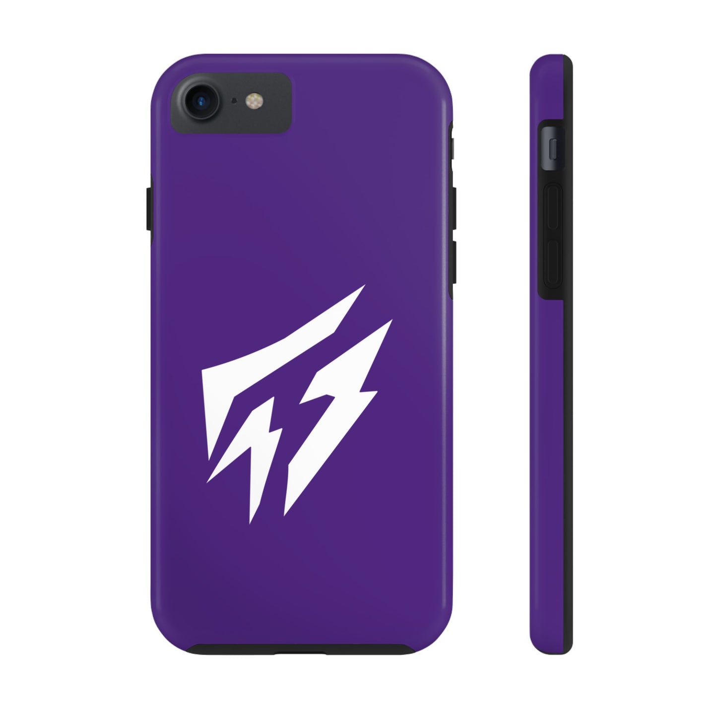 Flashlander Thunders Tough Phone Cases for all Iphone and Samsung Galaxy Purple