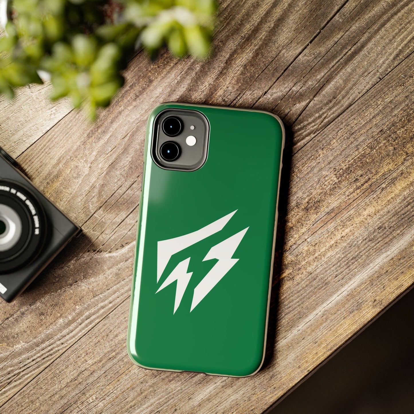 Flashlander Thunders Tough Phone Cases for all Iphone and Samsung Galaxy Dark Green