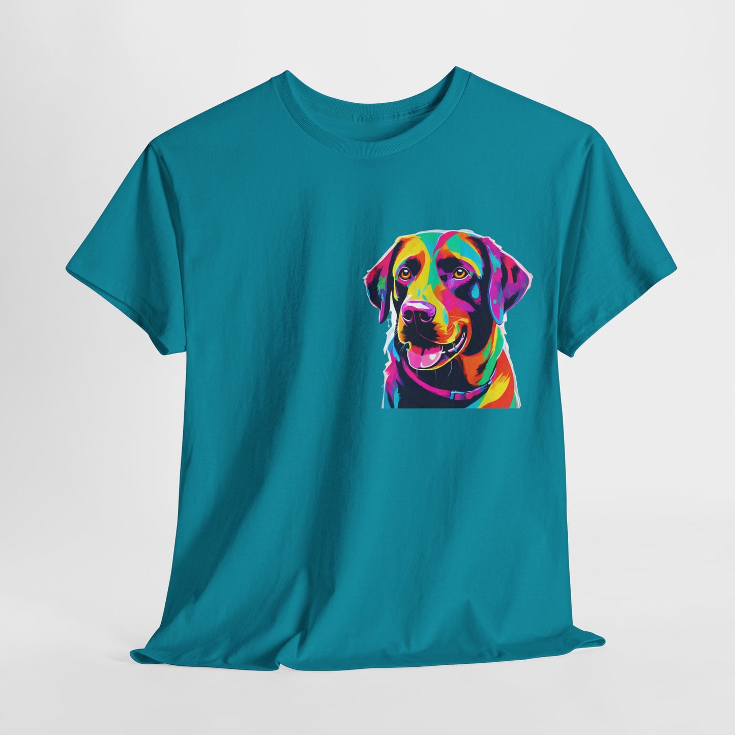 Pop Art Lab Dog in the Heart Flashlander Gym Shirt